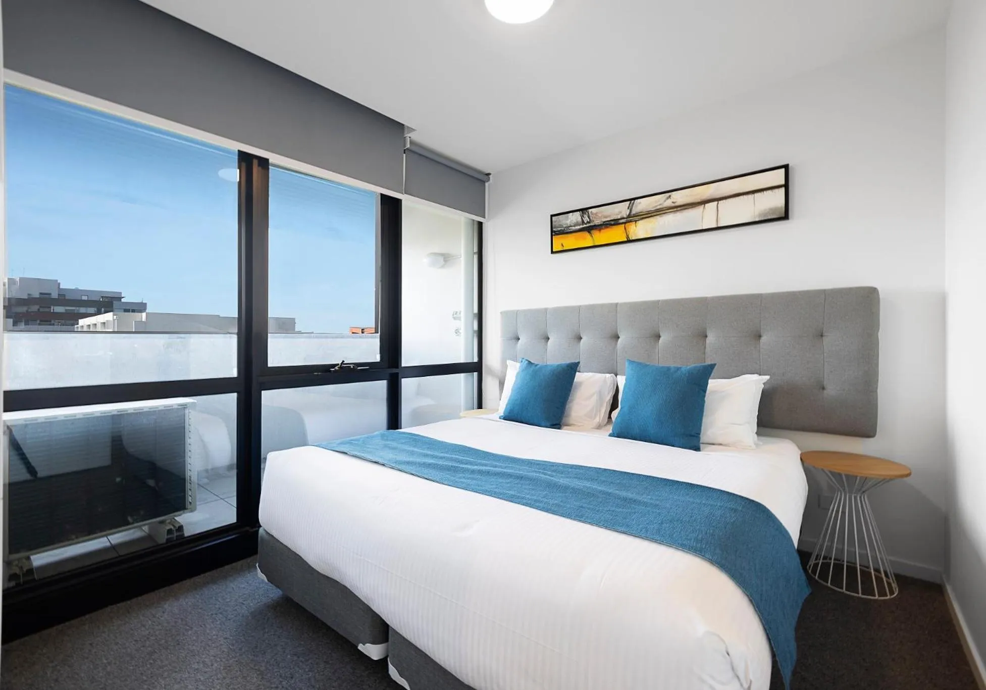 Bedroom, Bed in Artel Apartments Brunswick