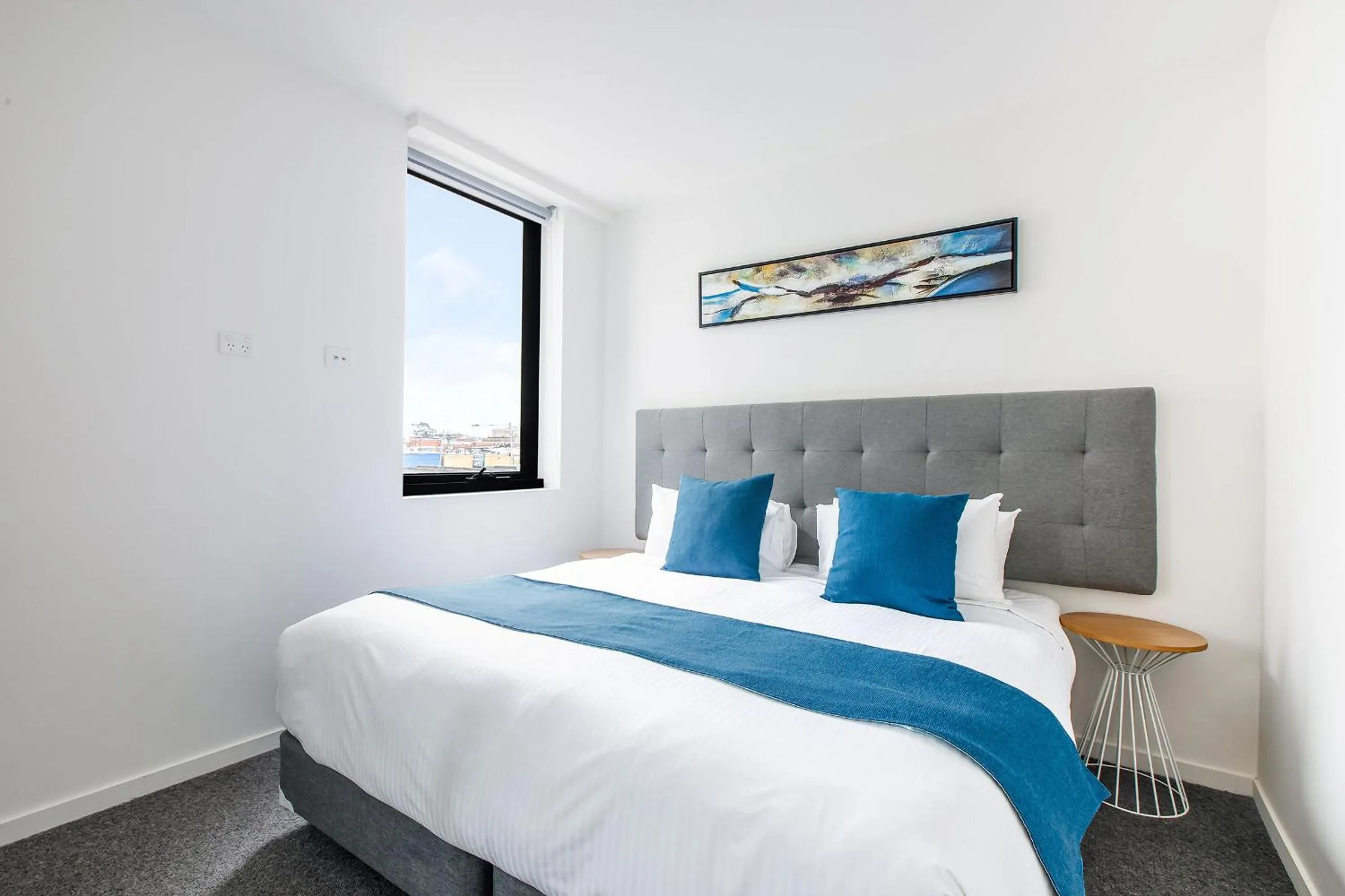 Bedroom, Bed in Artel Apartments Brunswick