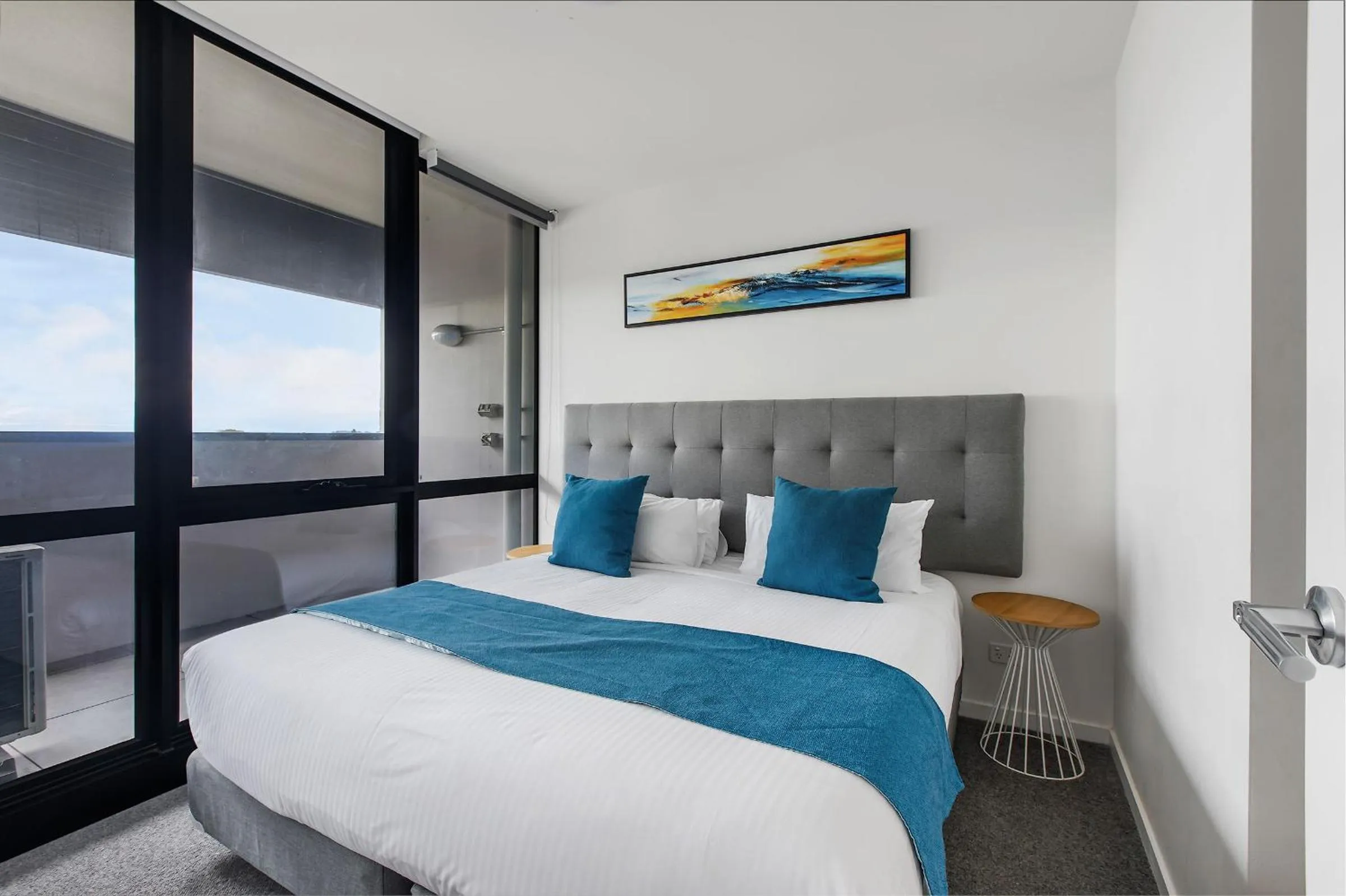 Bedroom, Bed in Artel Apartments Brunswick