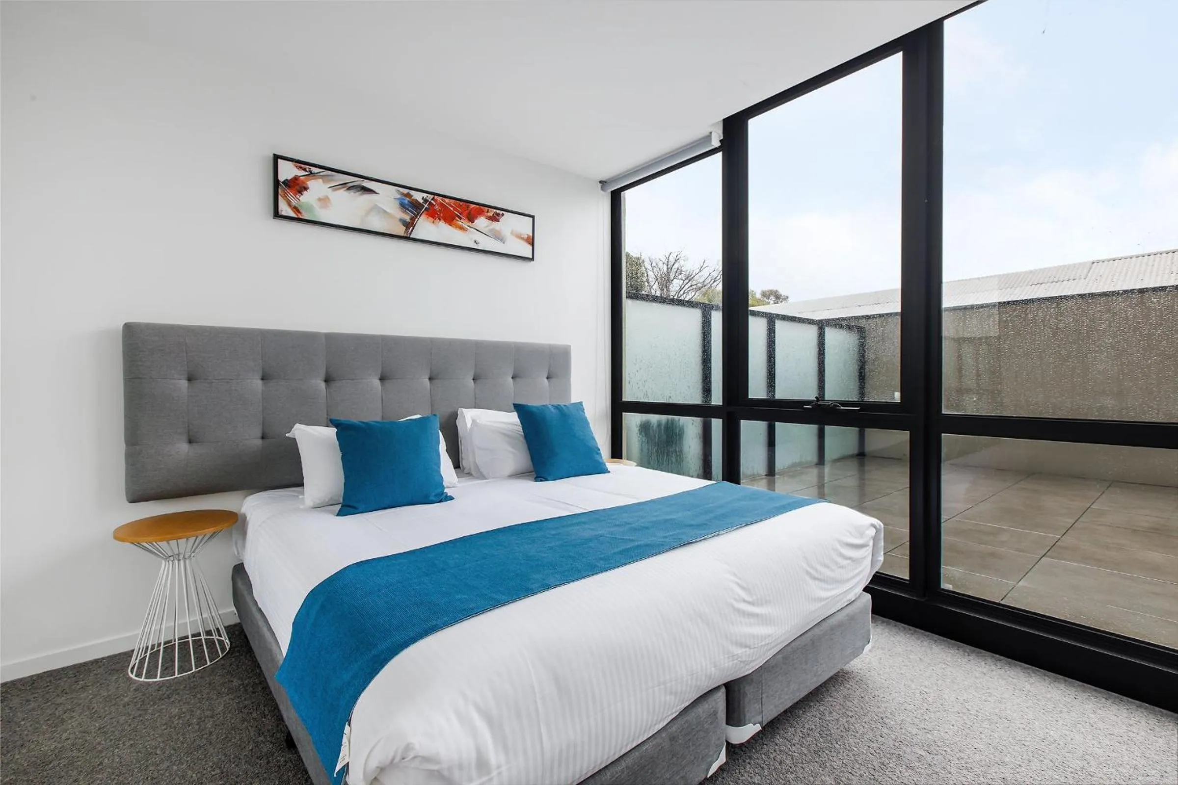 Bedroom, Bed in Artel Apartments Brunswick