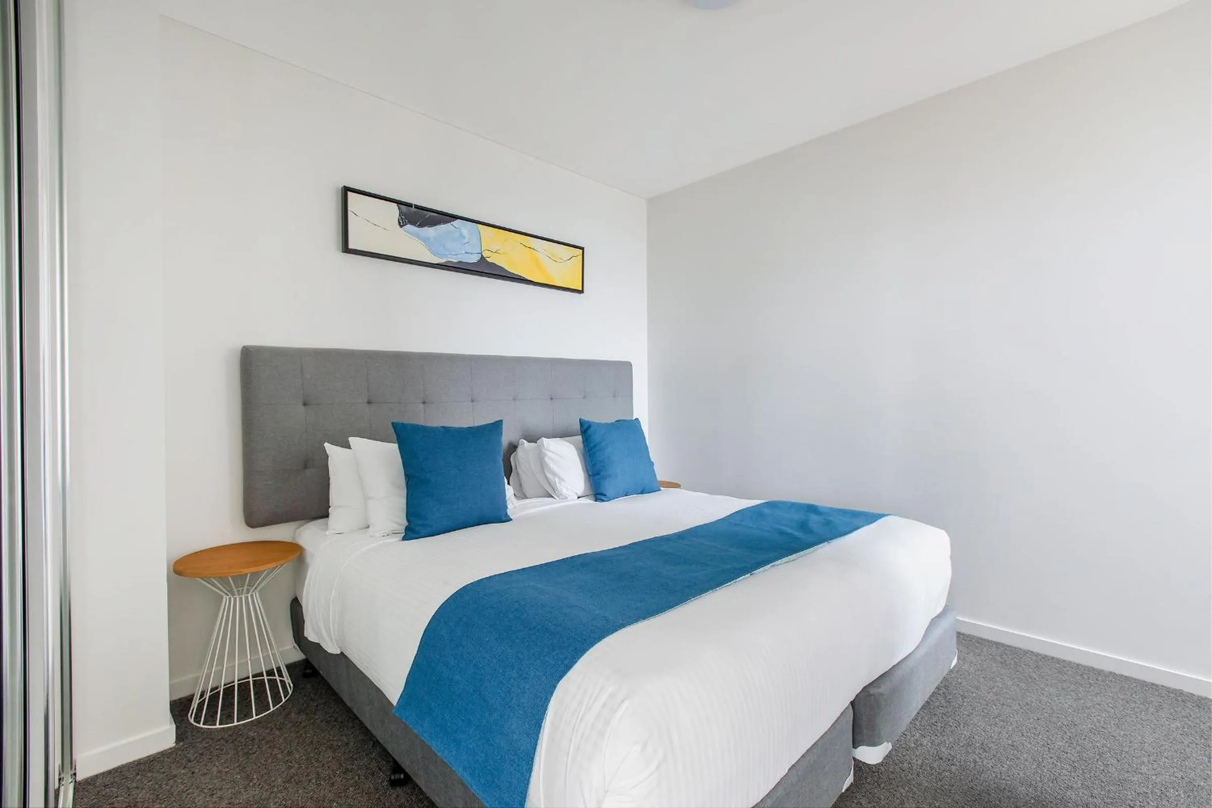 Bedroom, Bed in Artel Apartments Brunswick
