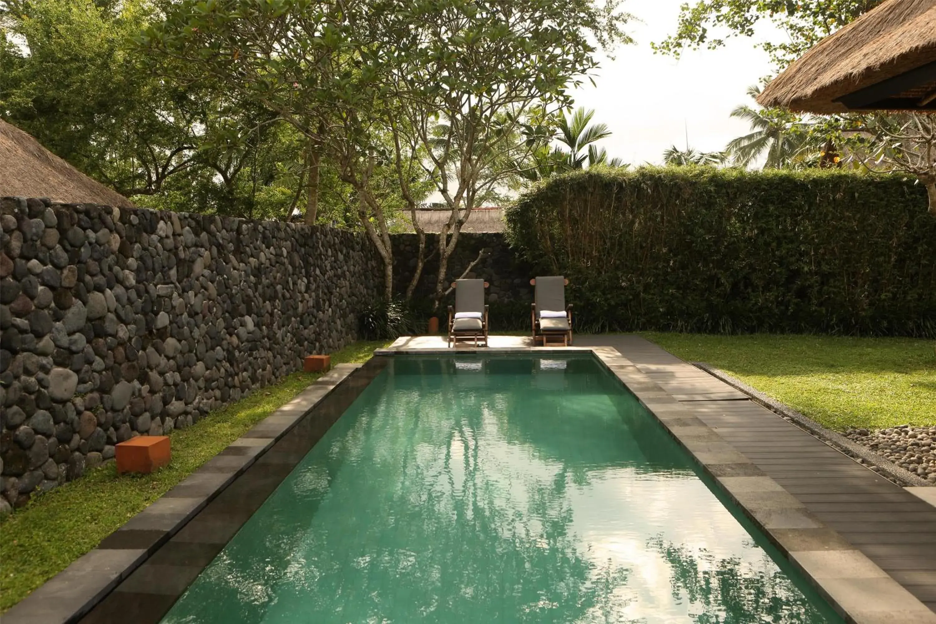 Swimming pool in Alila Ubud Swimming pool in Alila Ubud