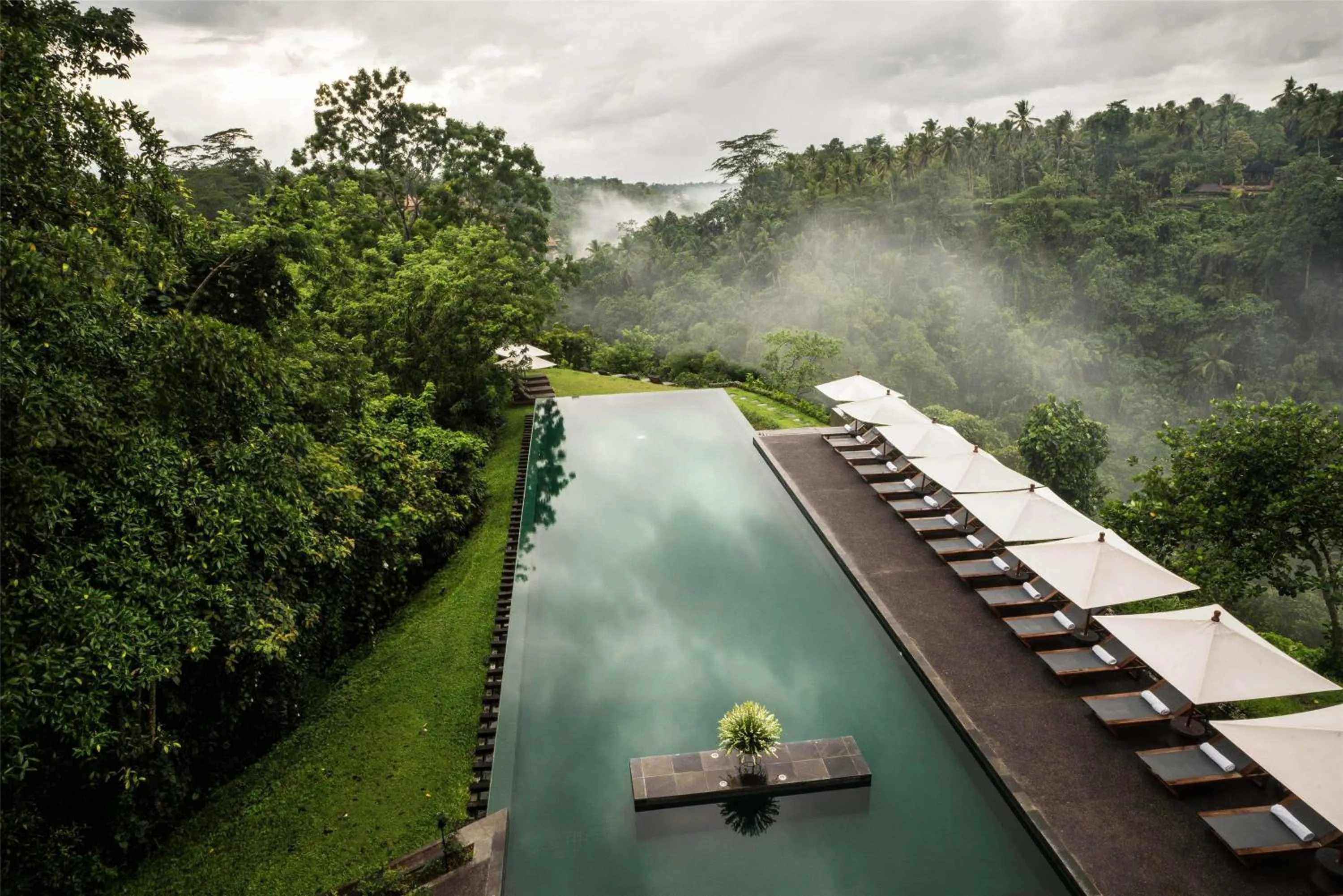 Swimming pool in Alila Ubud