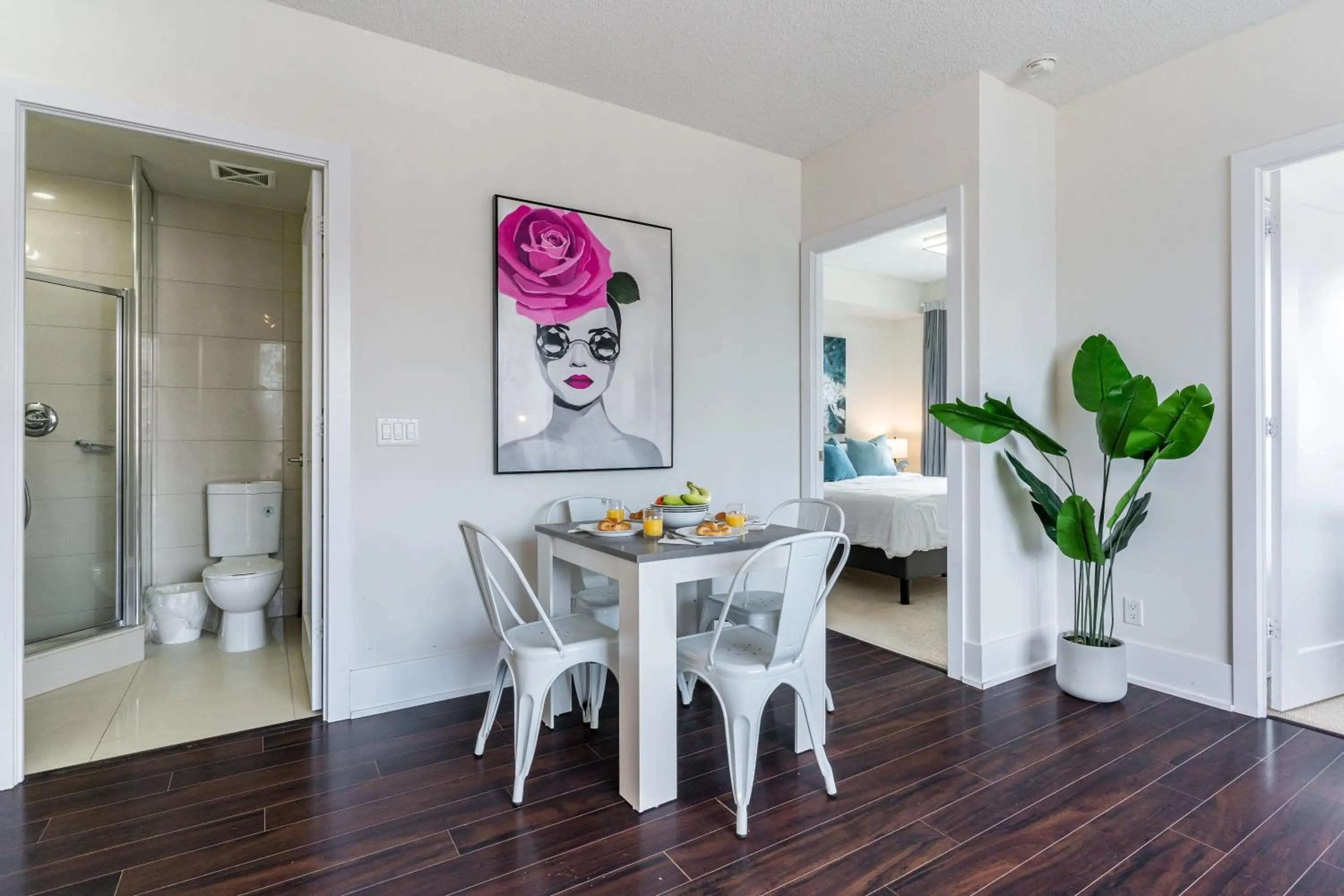 Bathroom in GLOBALSTAY Modern Downtown Apartment