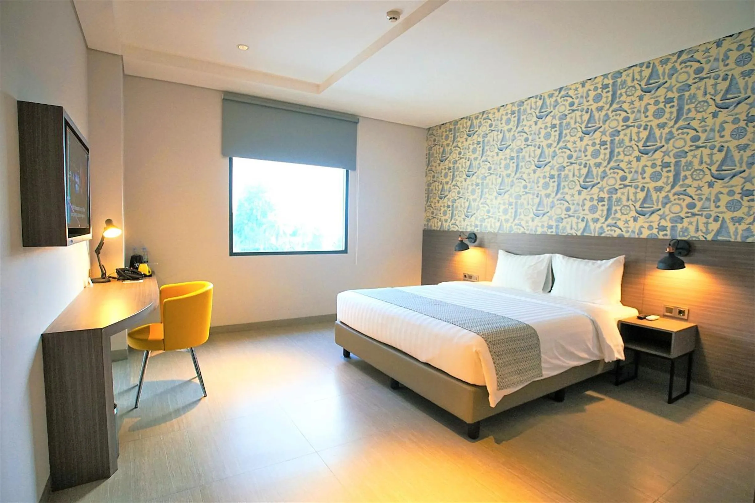 Bedroom, Bed in BW inn Belitung