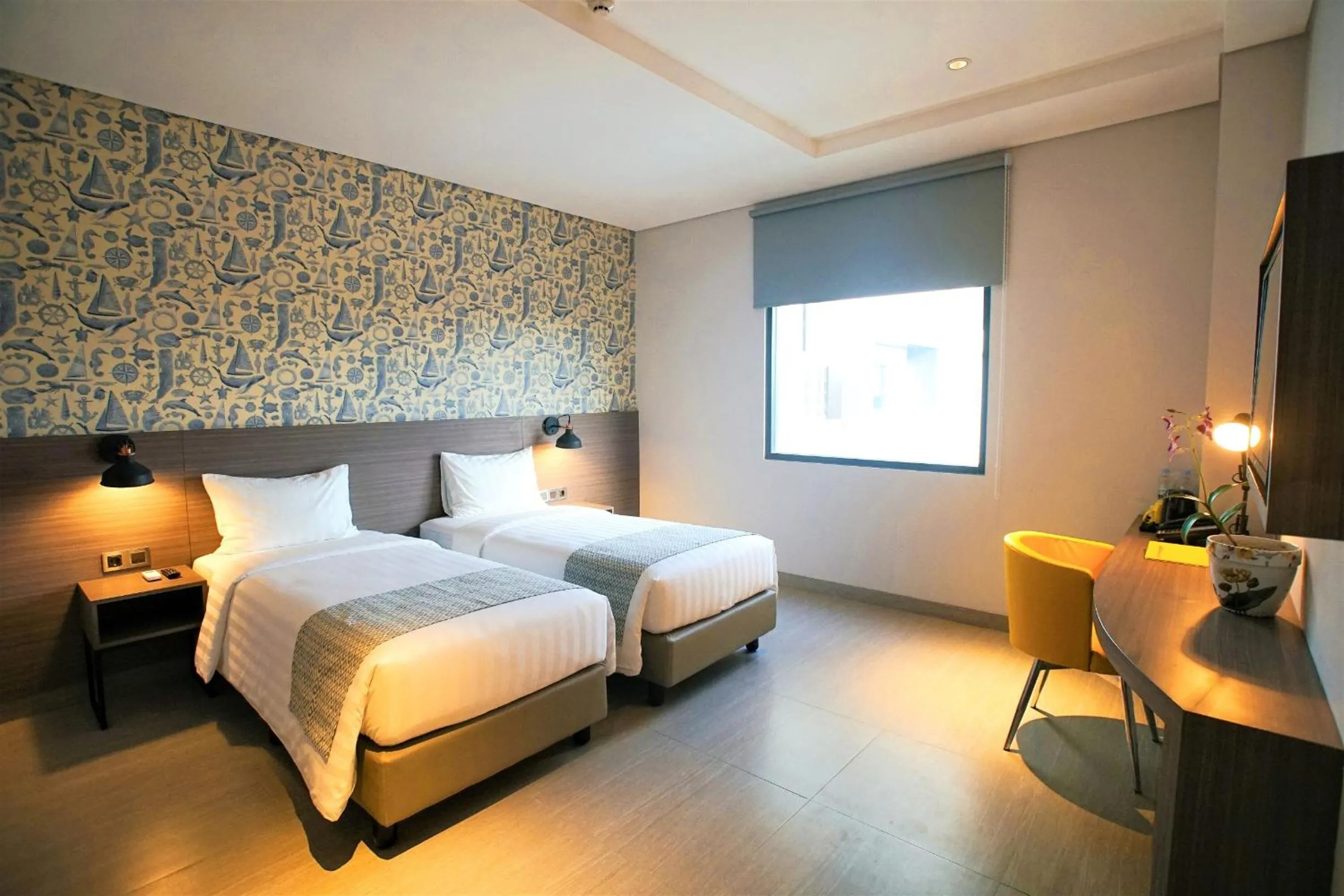 Bedroom, Bed in BW inn Belitung