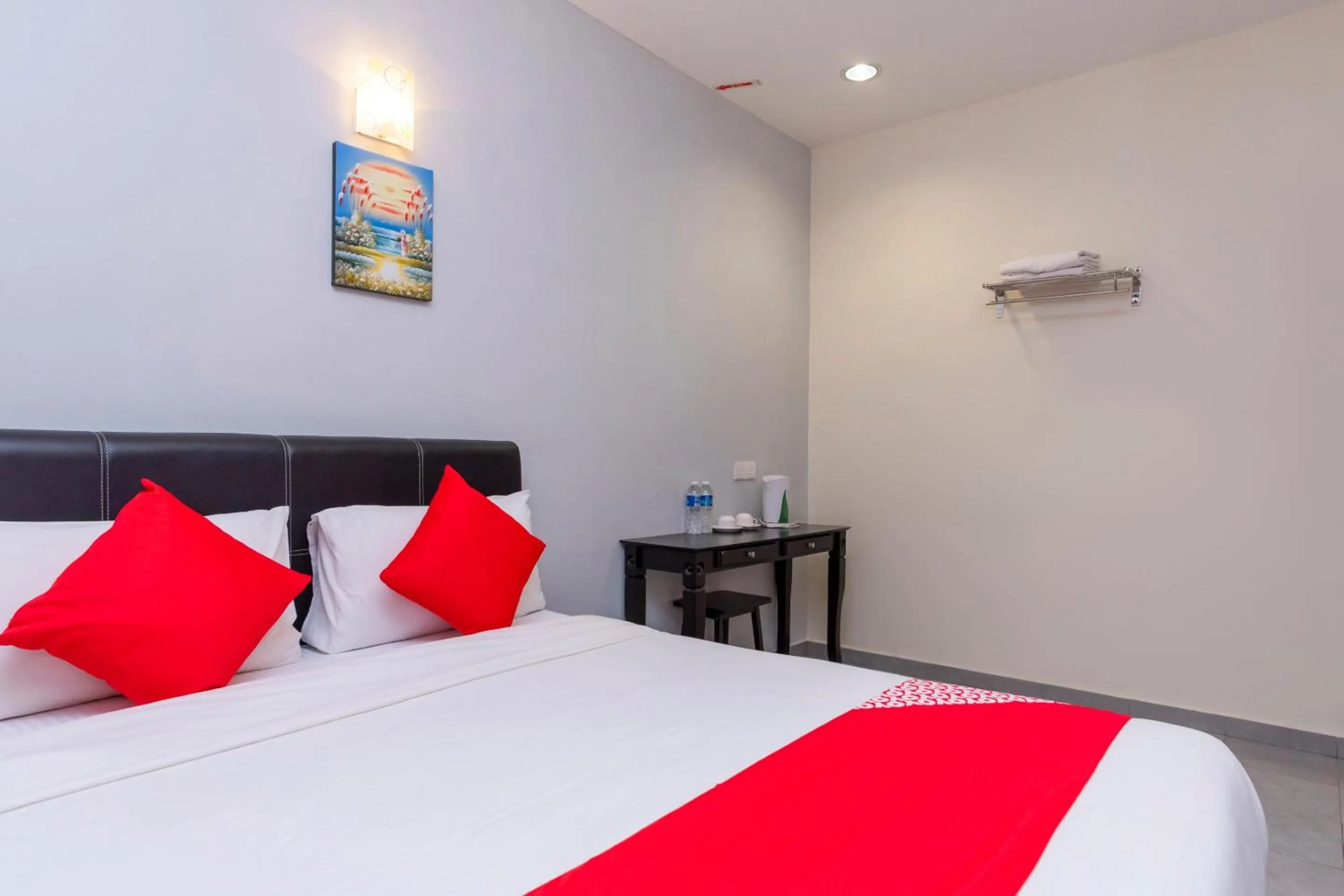 Bedroom, Bed in Muar City Hotel
