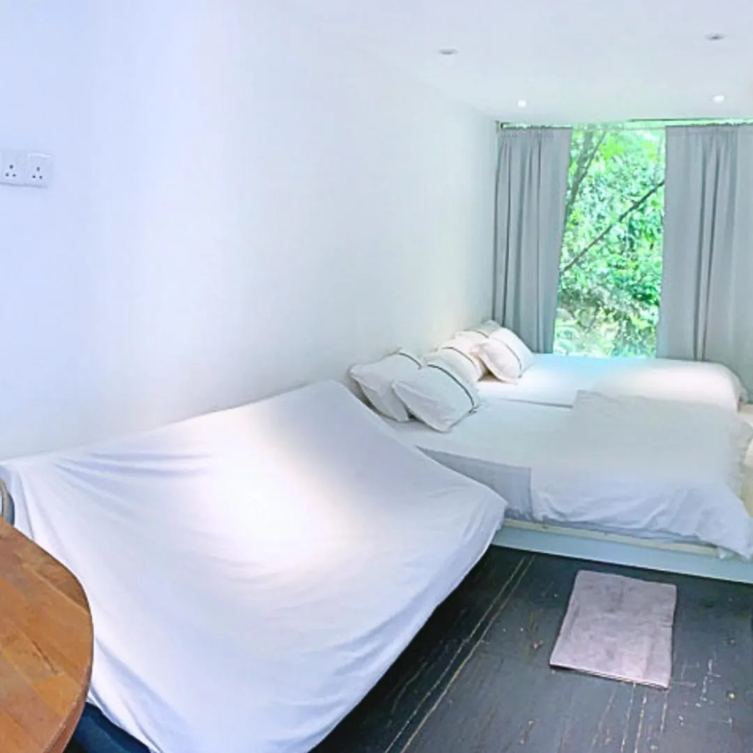 Bed in Time Capsule Retreat, Sungai Lembing