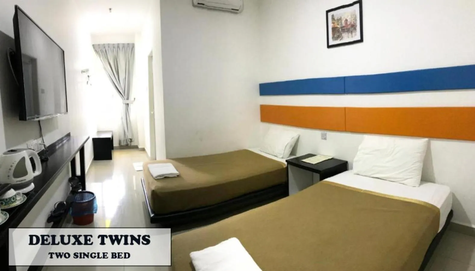 Deluxe Twin Room in JERANTUT HILL HOTEL