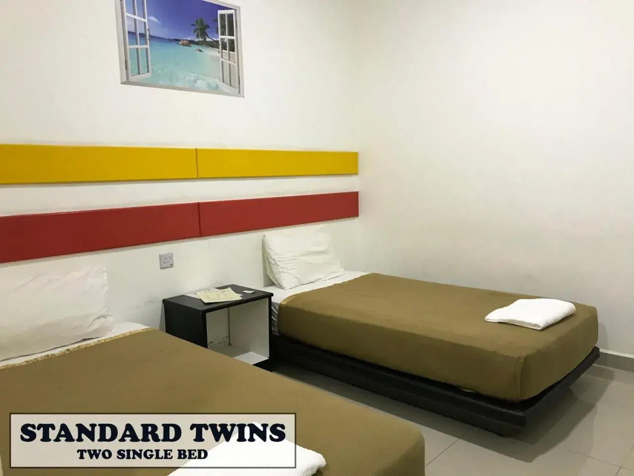 Twin Room in JERANTUT HILL HOTEL Twin Room in JERANTUT HILL HOTEL
