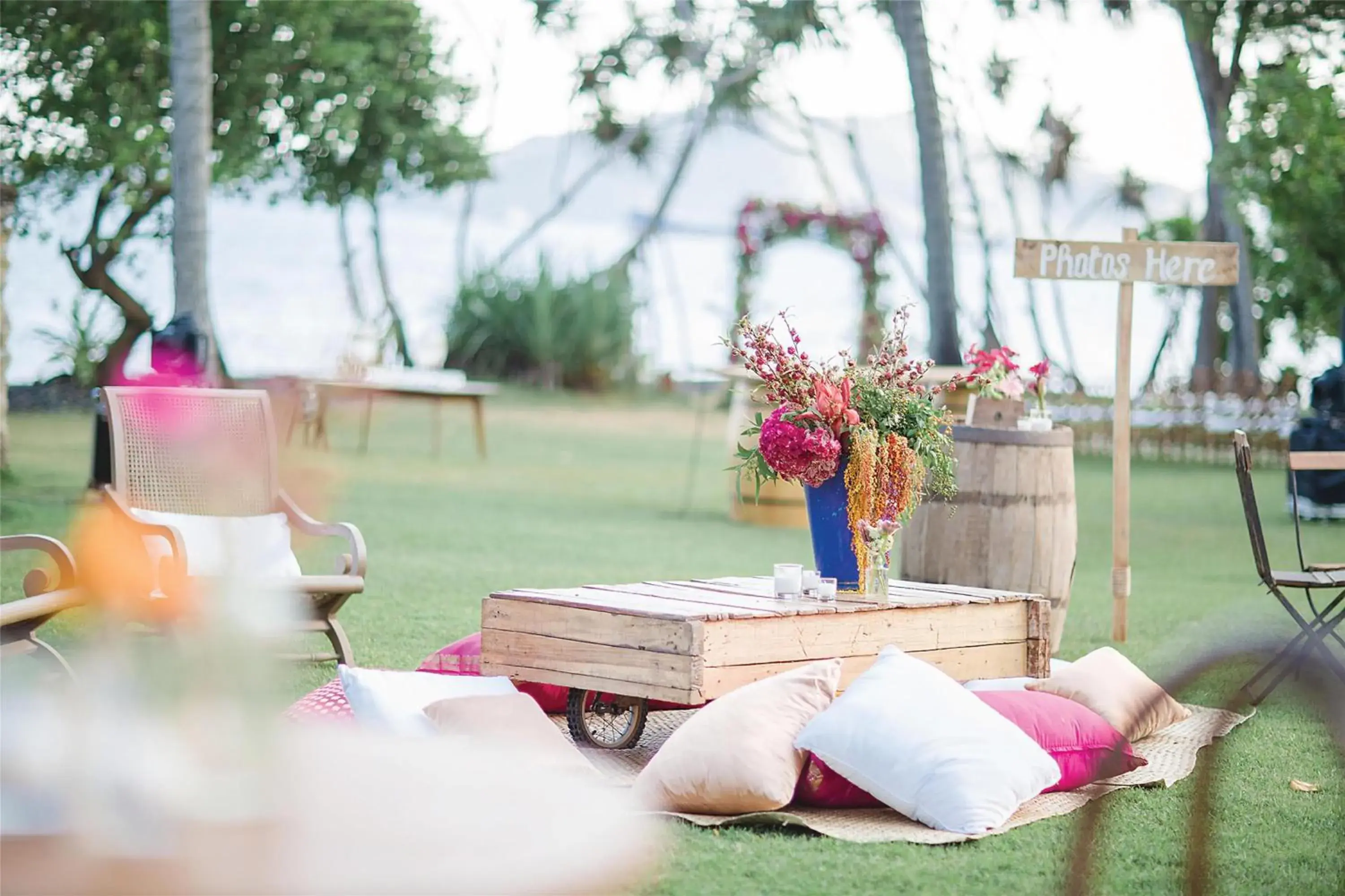 Lobby or reception in Alila Manggis Lobby or reception in Alila Manggis