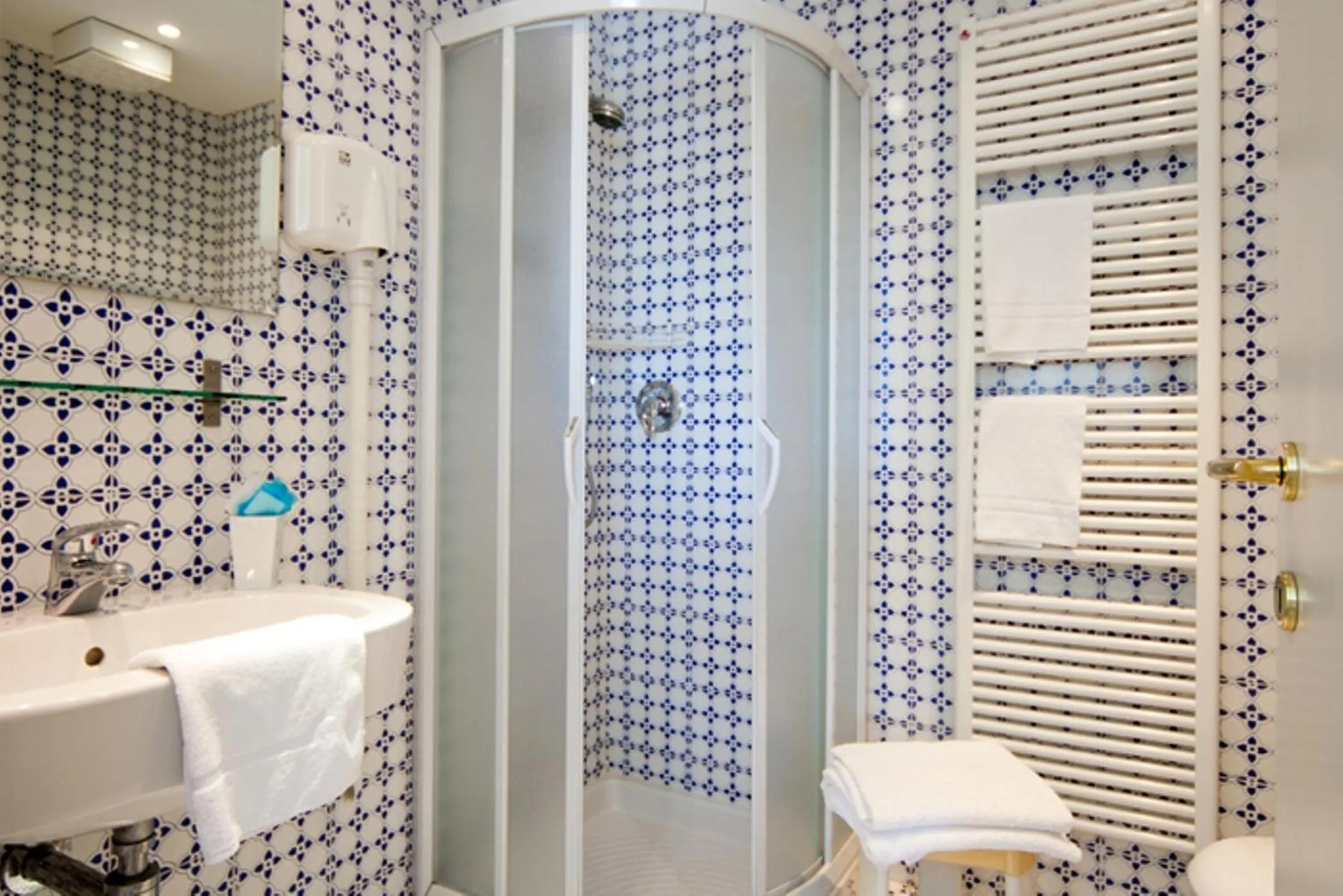 Shower in Hotel Le Terrazze