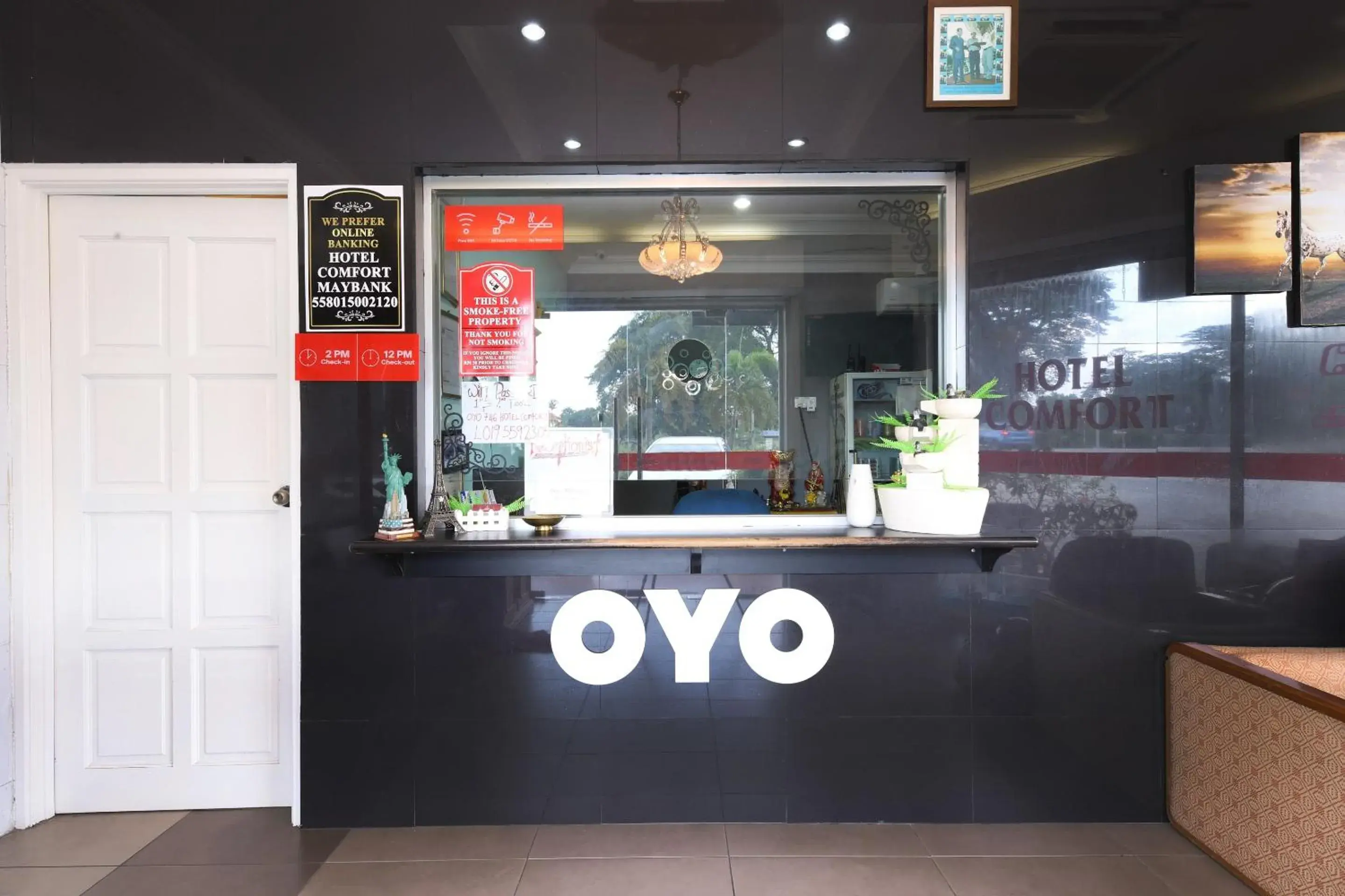 Lobby or reception in Hotel O Comfort Lobby or reception in Hotel O Comfort