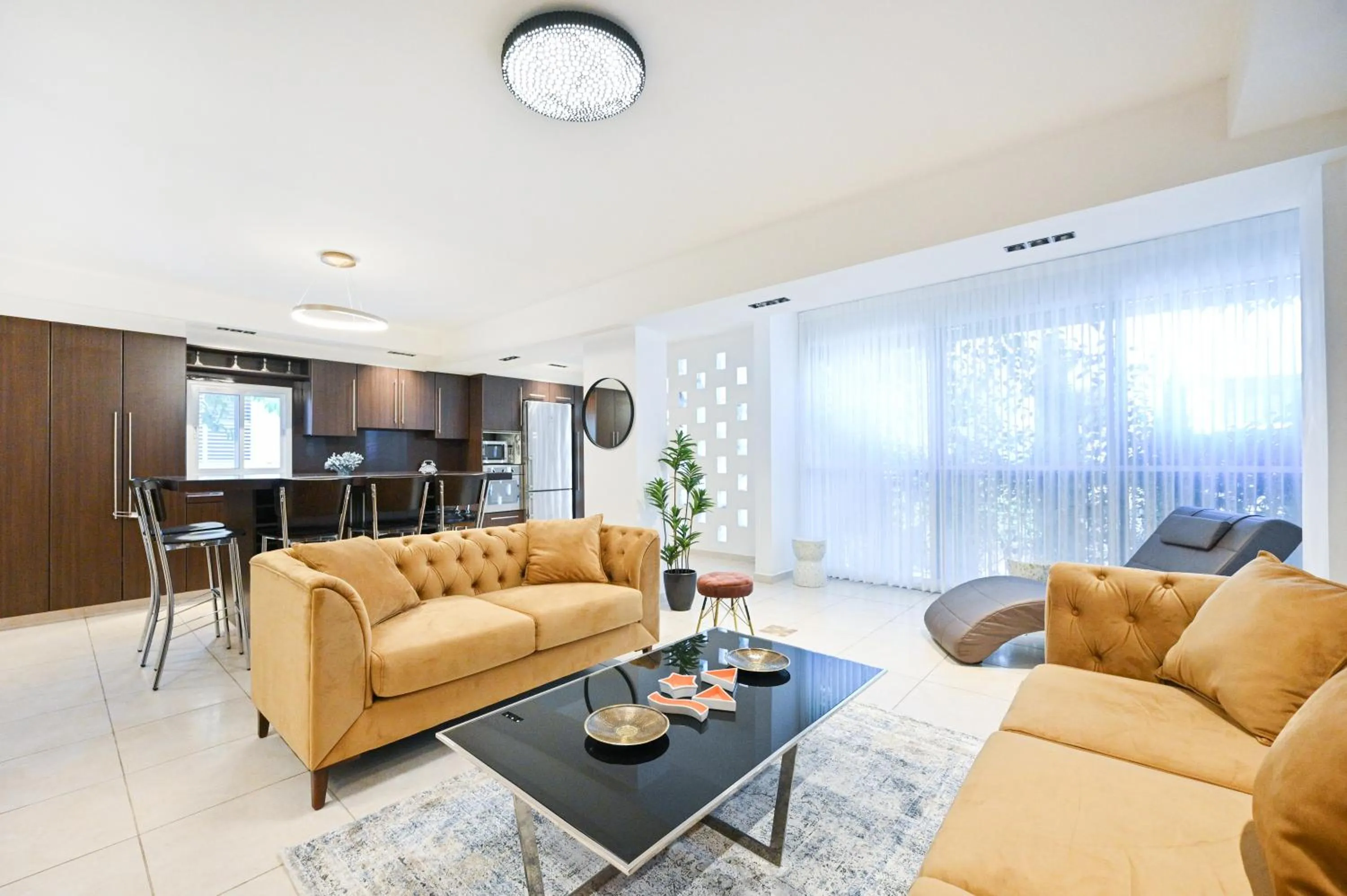 Kitchen or kitchenette in Cozy 2BR in Ben Gurion blvd by HolyGuest