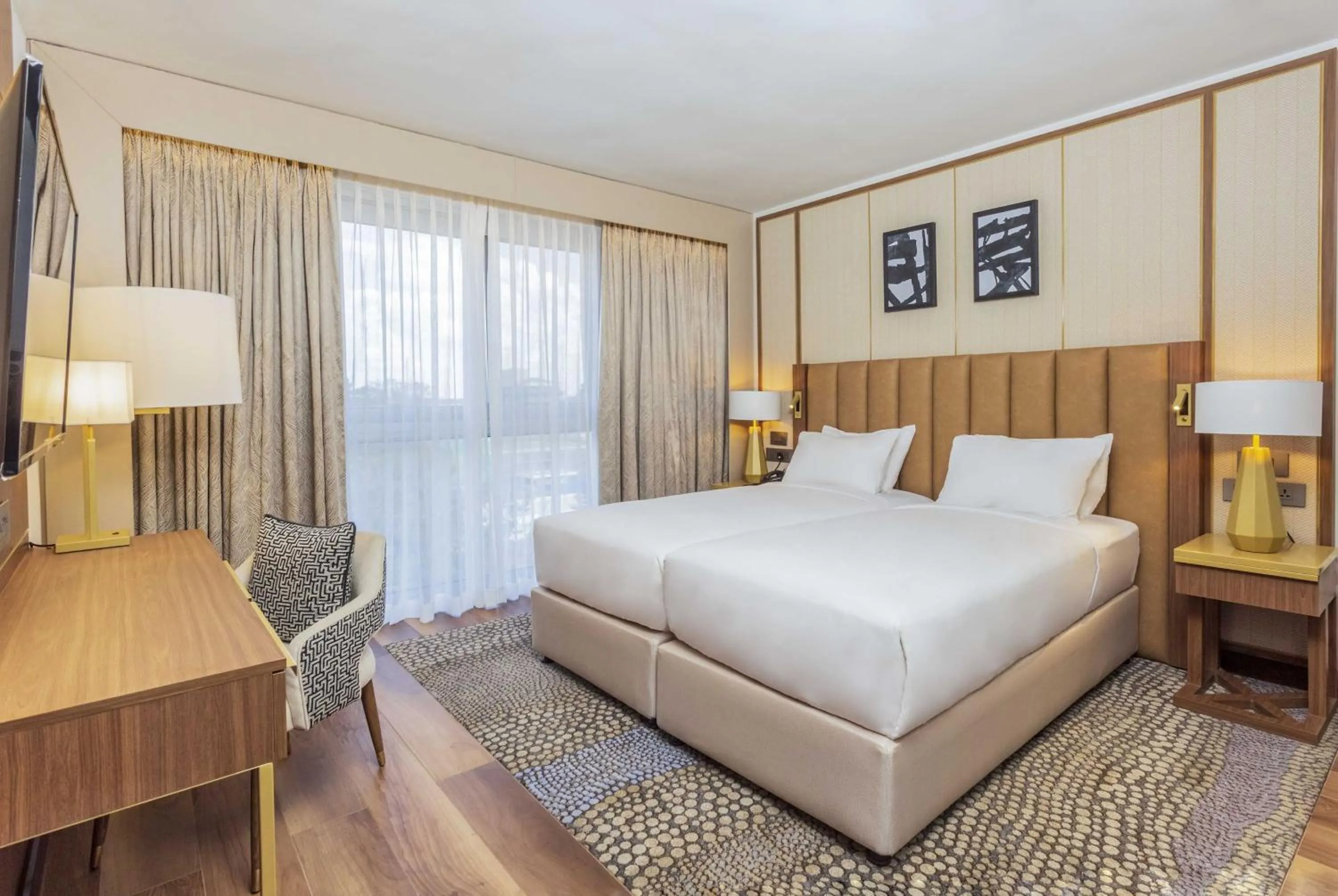 Photo of the whole room, Bed in InterContinental Lusaka by IHG