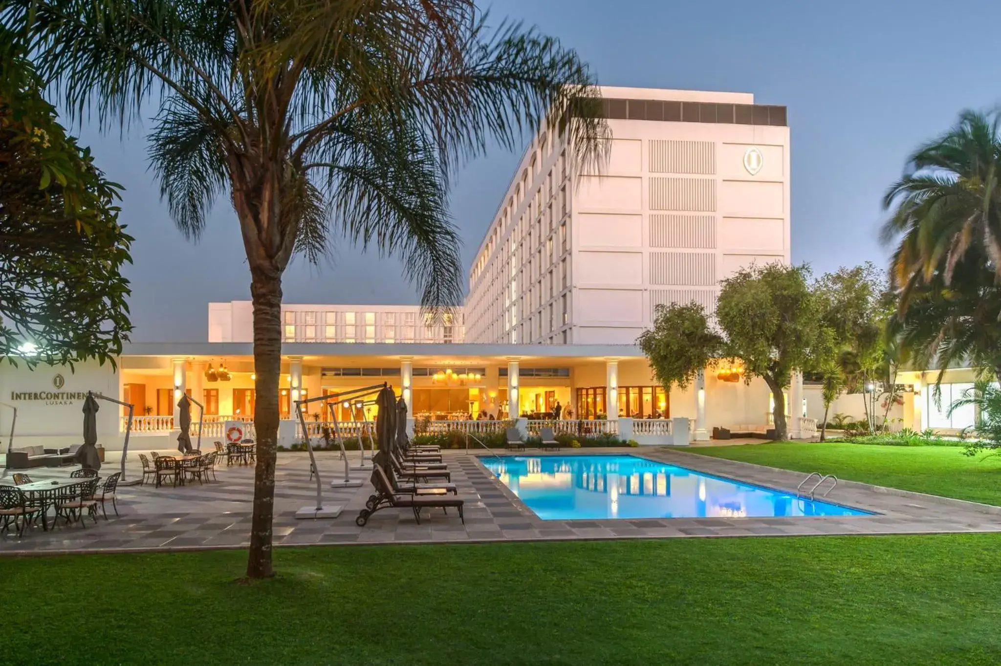 Swimming pool in InterContinental Lusaka by IHG Swimming pool in InterContinental Lusaka by IHG
