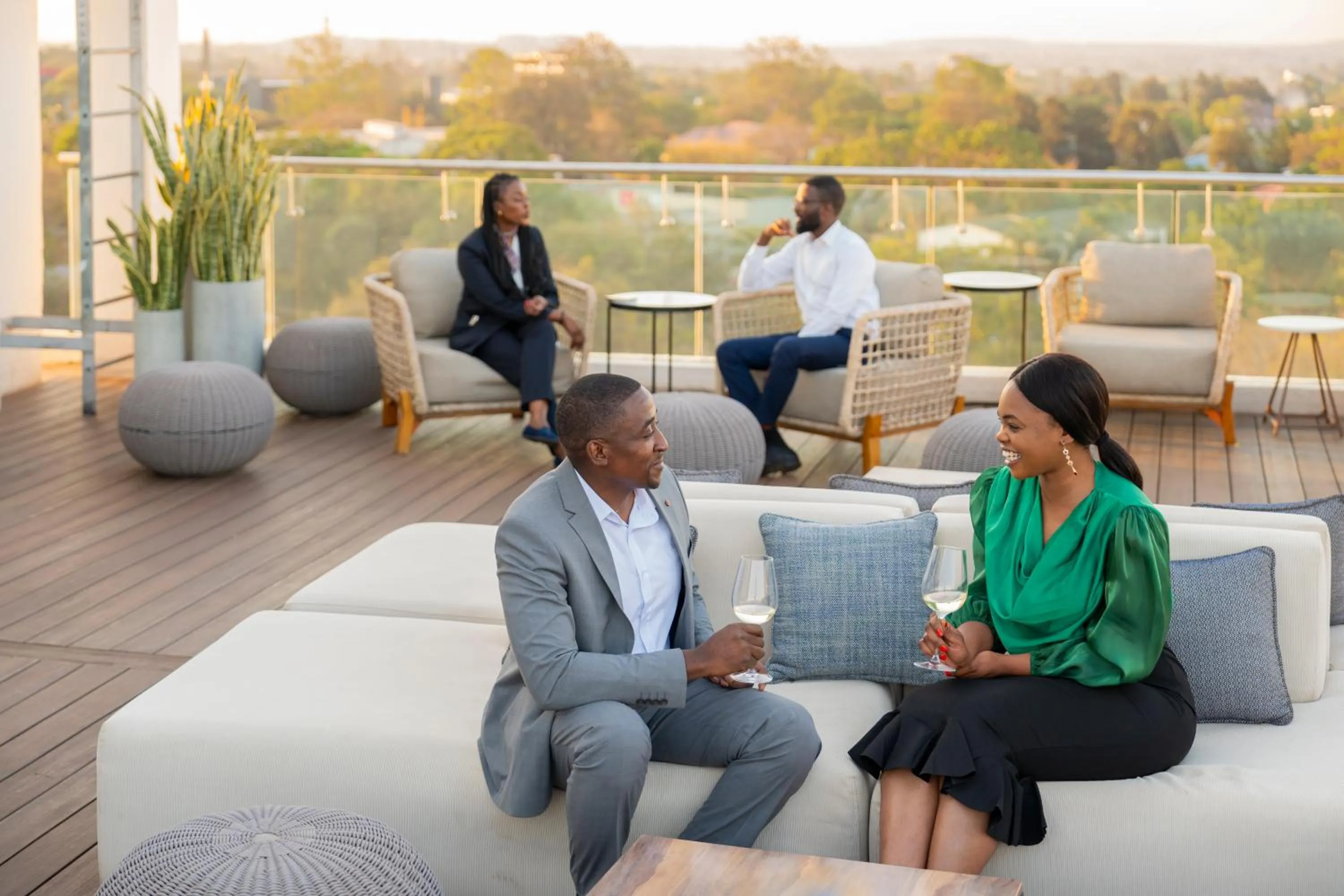 Balcony/Terrace in InterContinental Lusaka by IHG