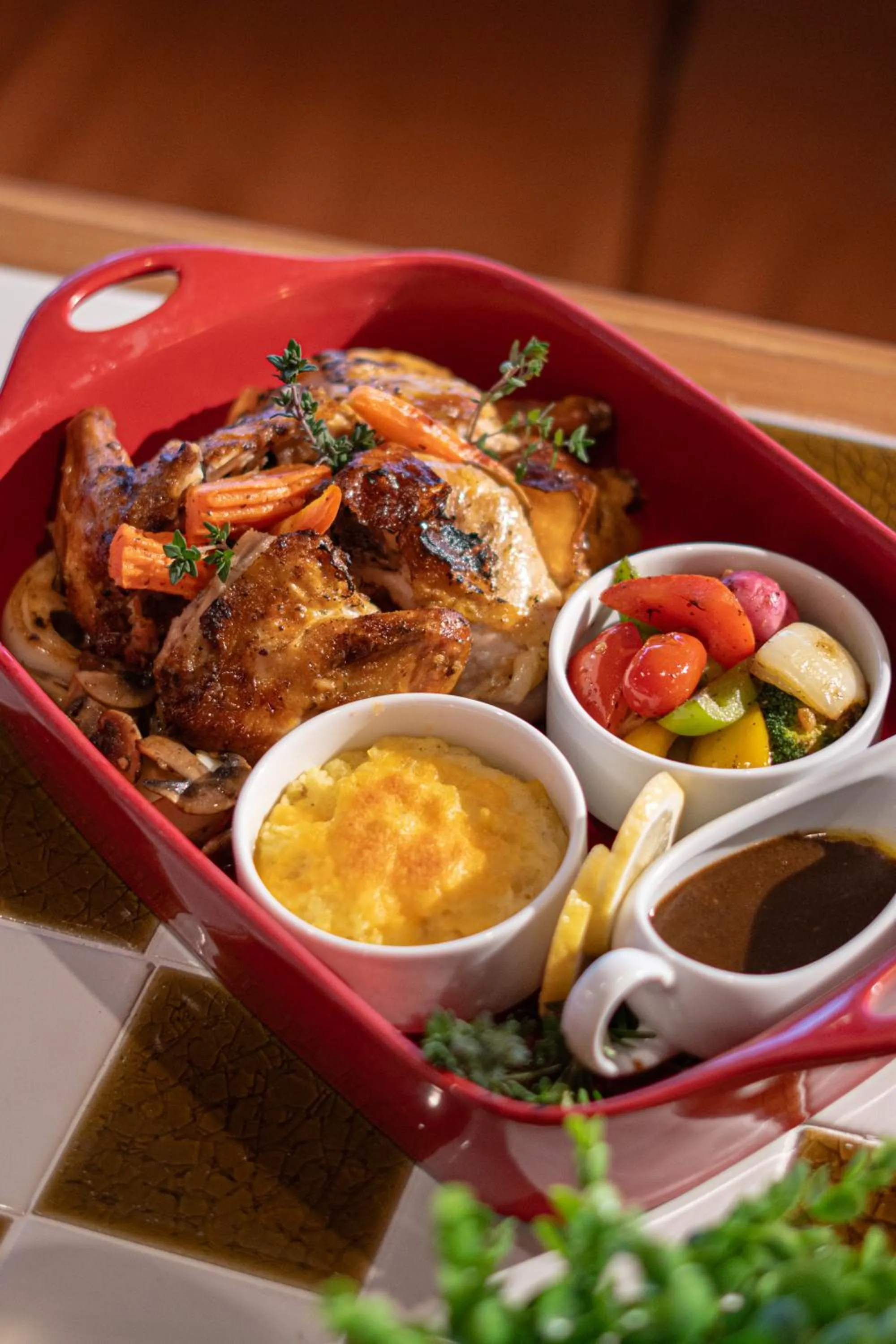 Food close-up in Al's Resort