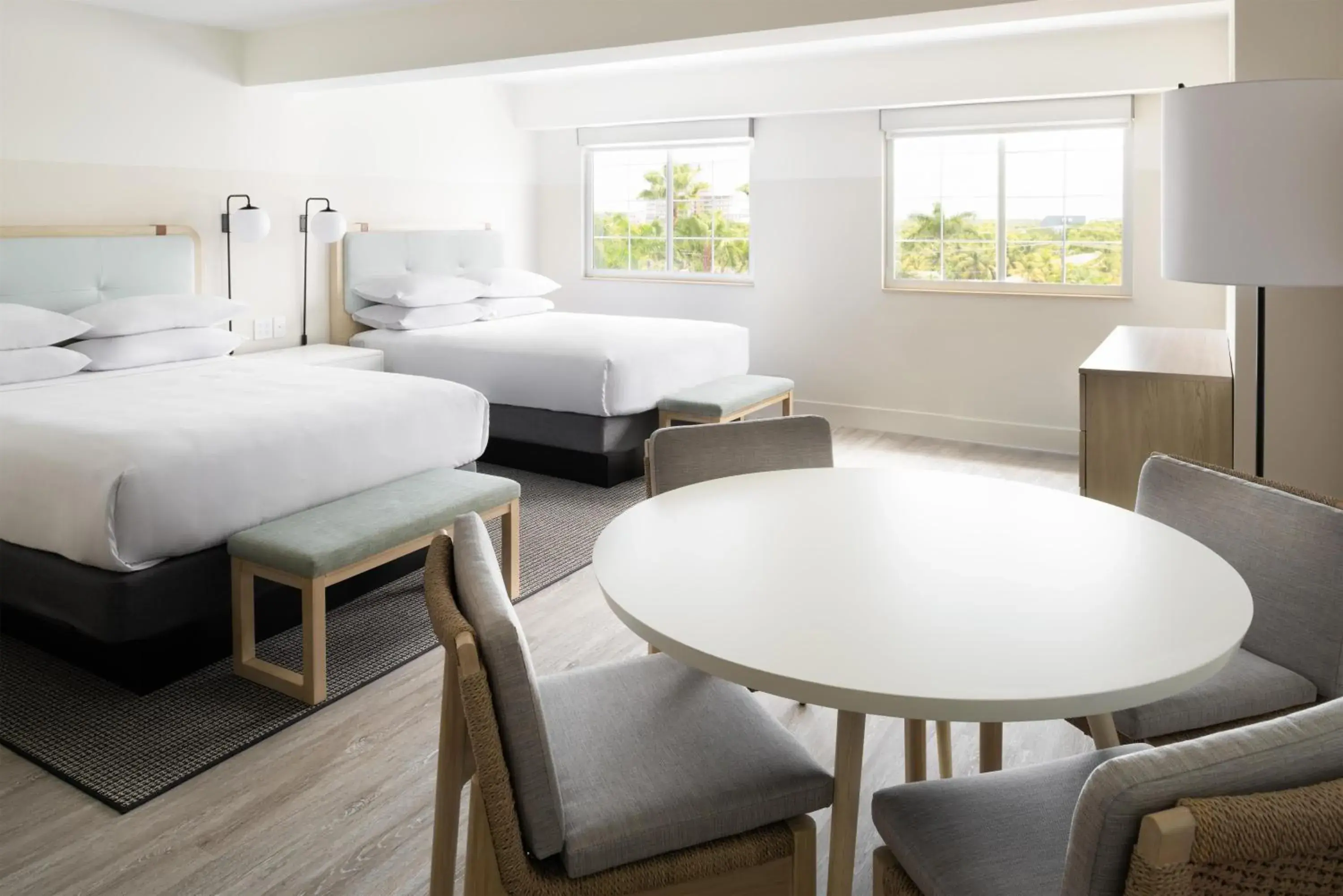 Bed in Hampton by Hilton Grand Cayman Seven Mile Beach Bed in Hampton by Hilton Grand Cayman Seven Mile Beach