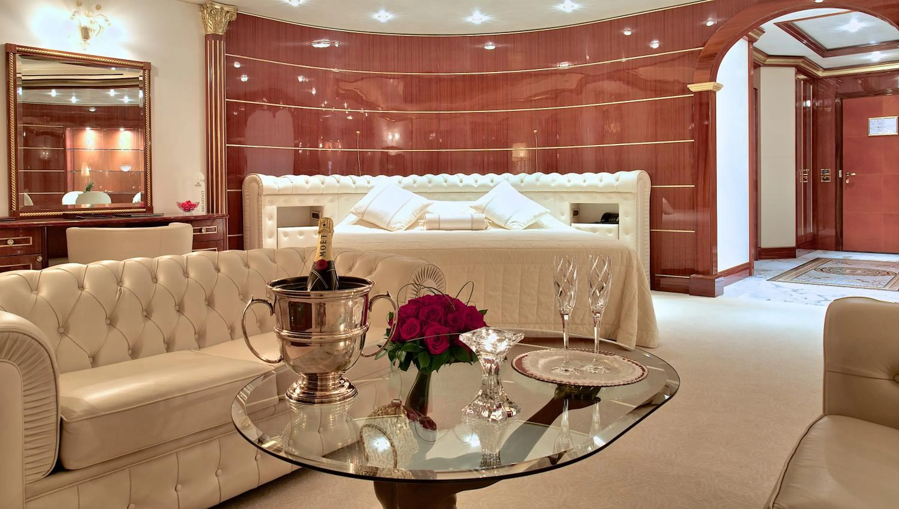 Bedroom in Mulino Luxury Boutique Hotel