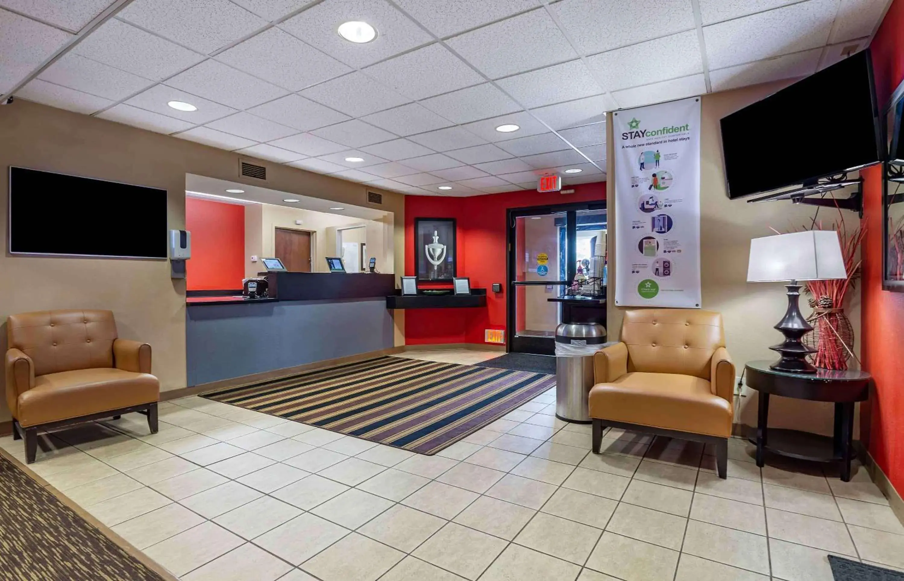 Lobby or reception in Extended Stay America Suites - Edison - Raritan Center Lobby or reception in Extended Stay America Suites - Edison - Raritan Center