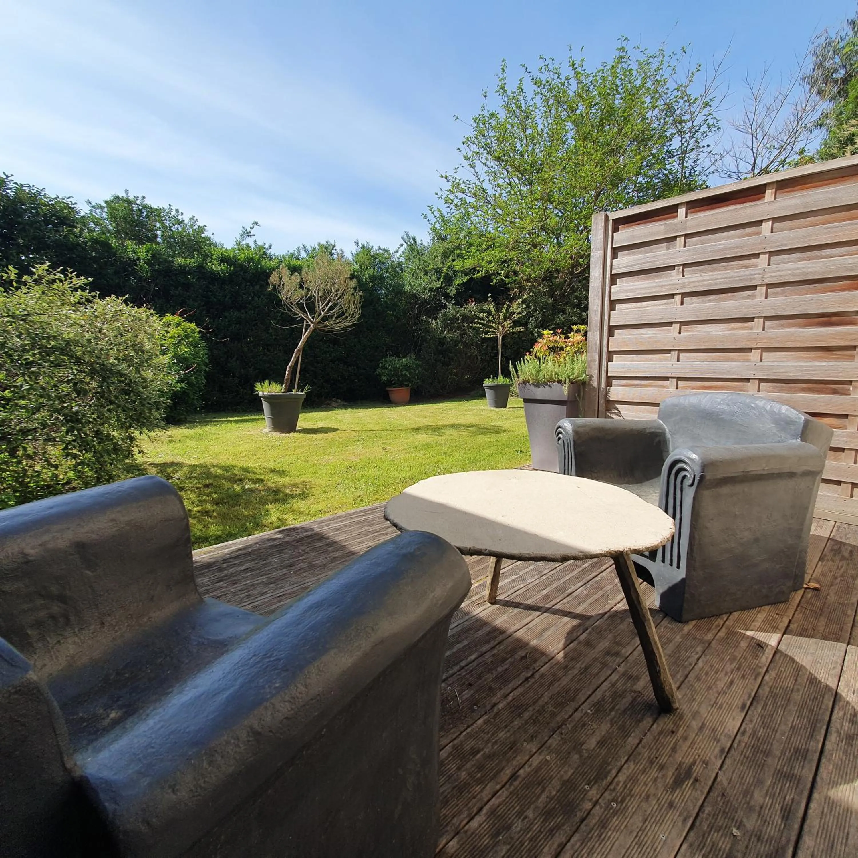 Balcony/Terrace in La Fraîchette-Hôtel & Spa