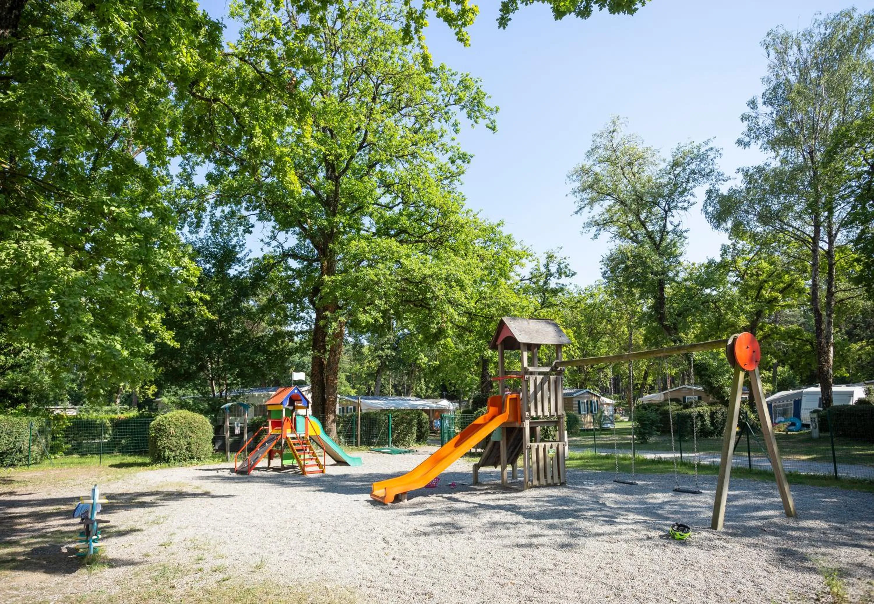 Natural landscape in Camping La Pinède