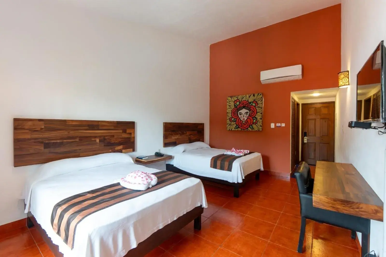 Bed in Hotel Santa Cruz Huatulco Bed in Hotel Santa Cruz Huatulco