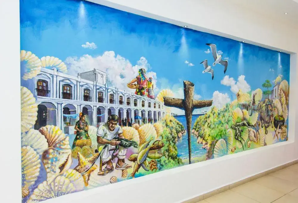 Lobby or reception in Hotel Santa Cruz Huatulco Lobby or reception in Hotel Santa Cruz Huatulco