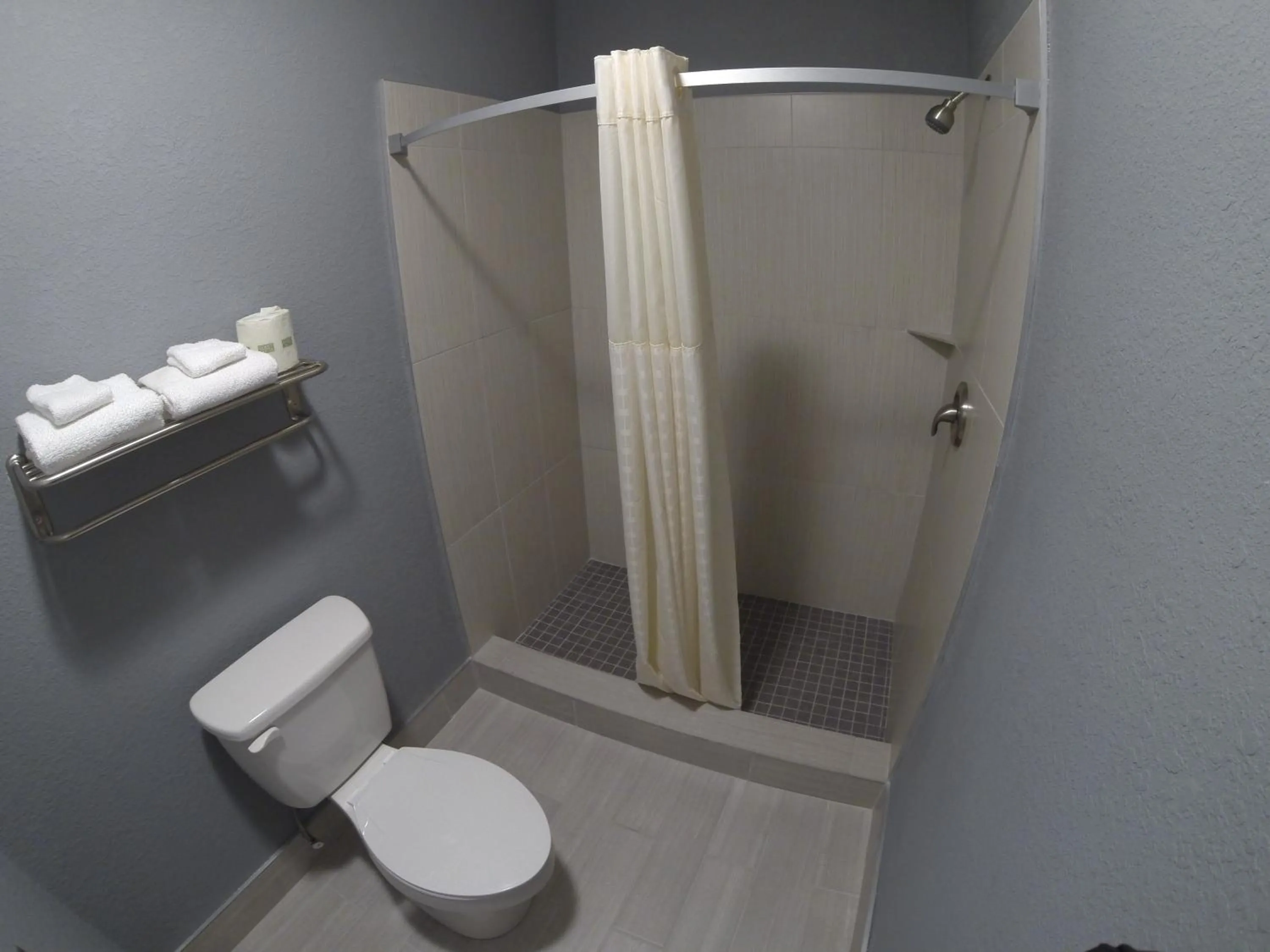 Shower in Cozy Rest Motel