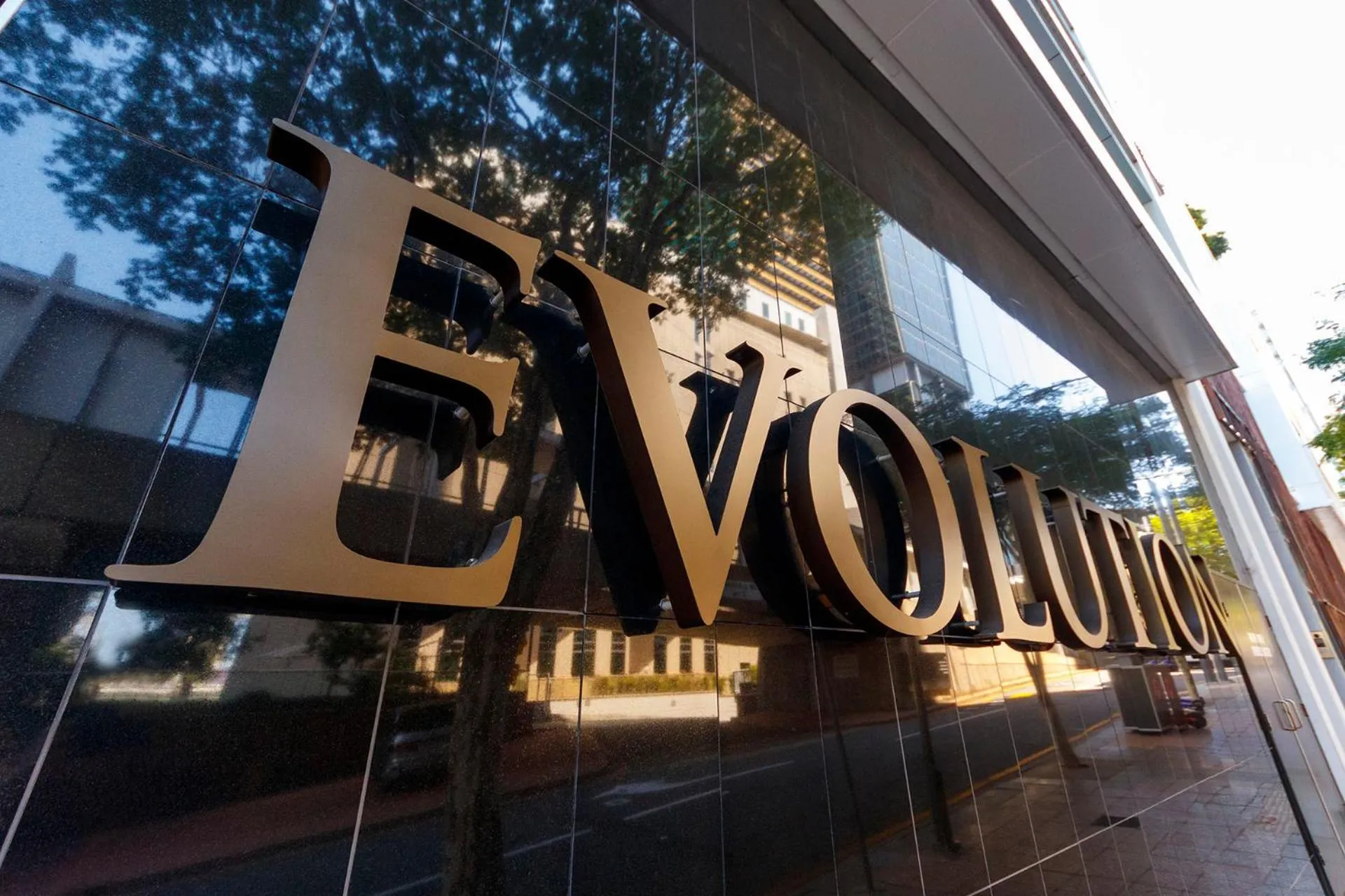 Property building in Evolution Apartments