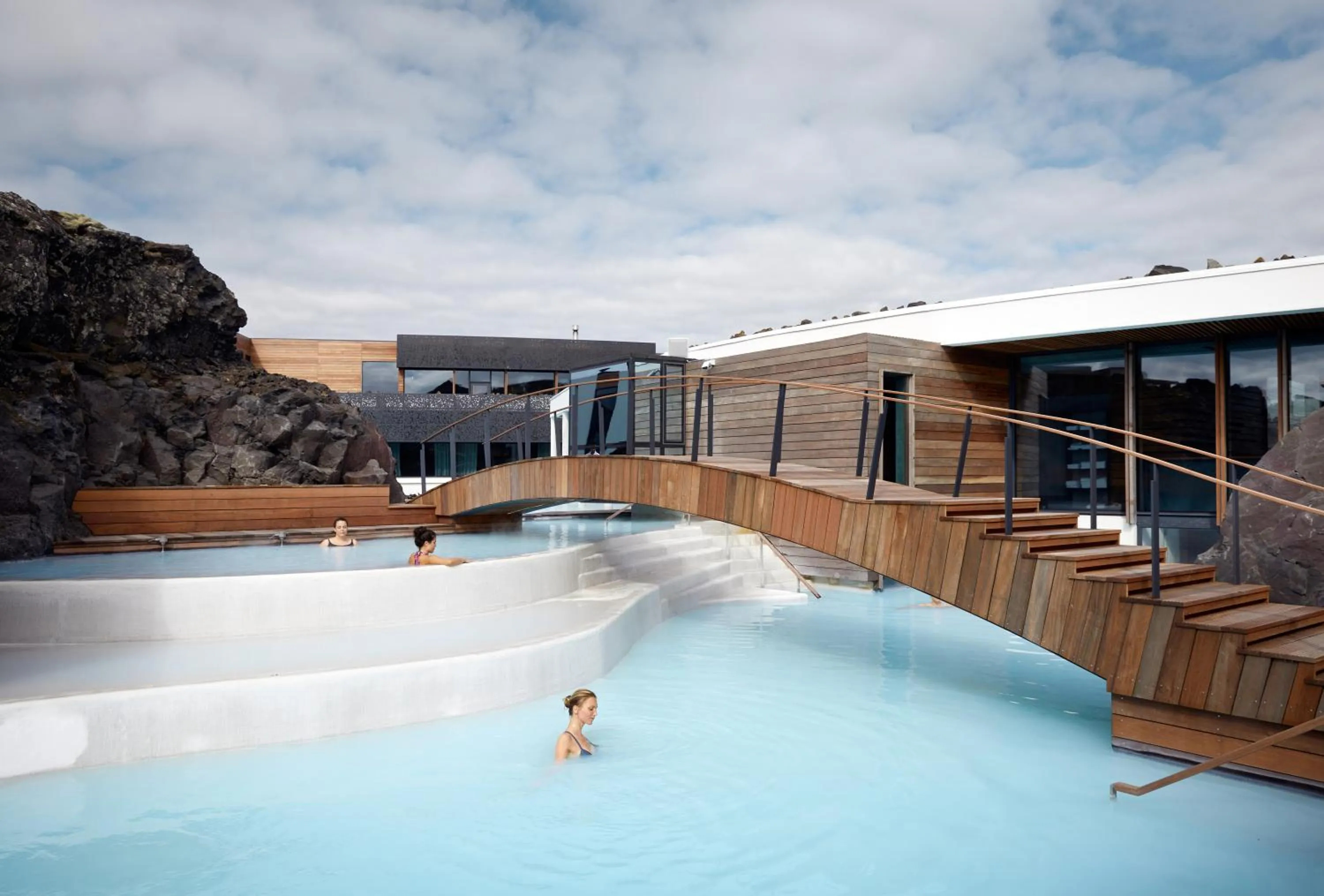 Hot Spring Bath in The Retreat at Blue Lagoon Iceland