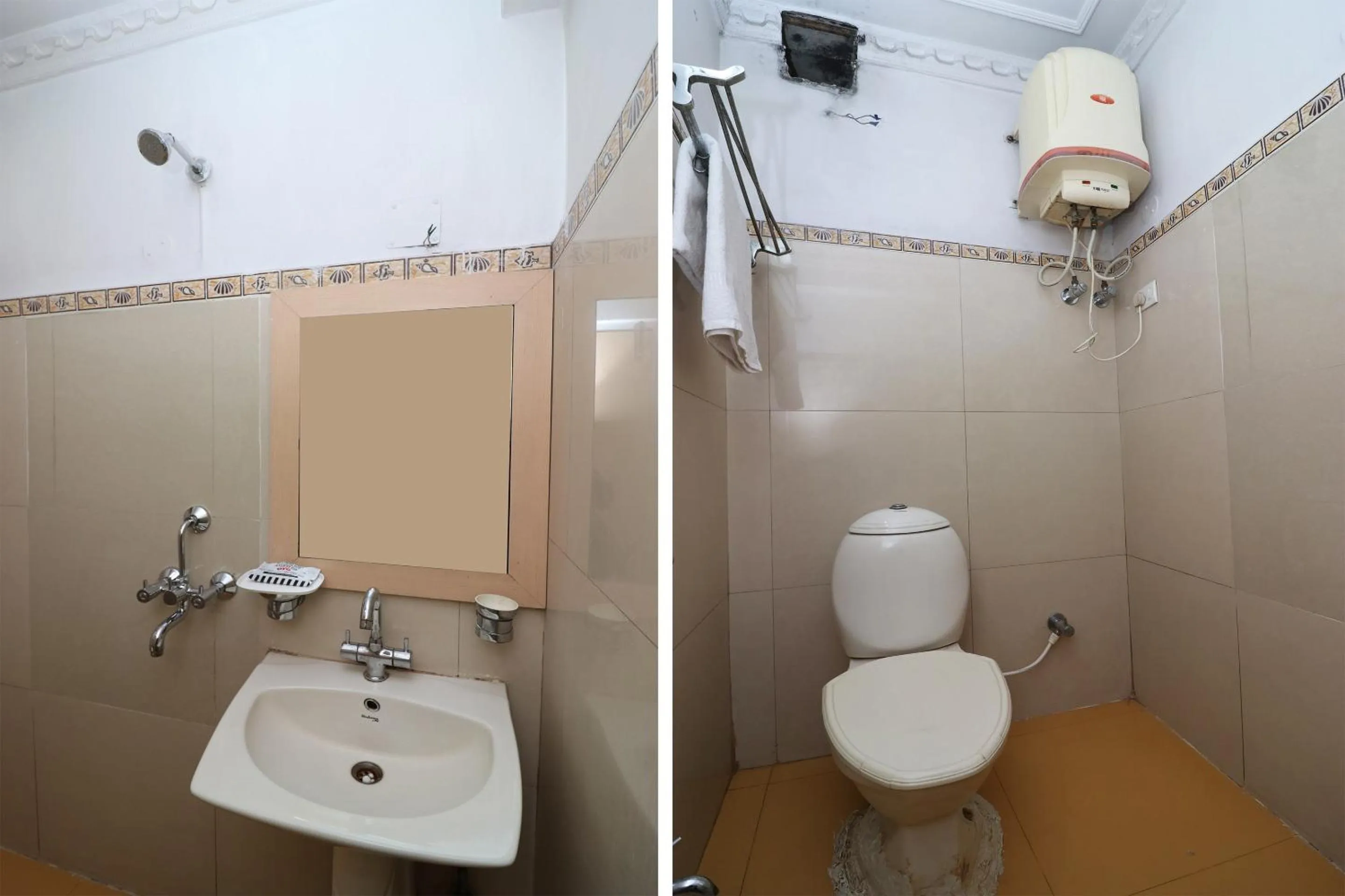 Bathroom in Super Hotel O Akash Regency