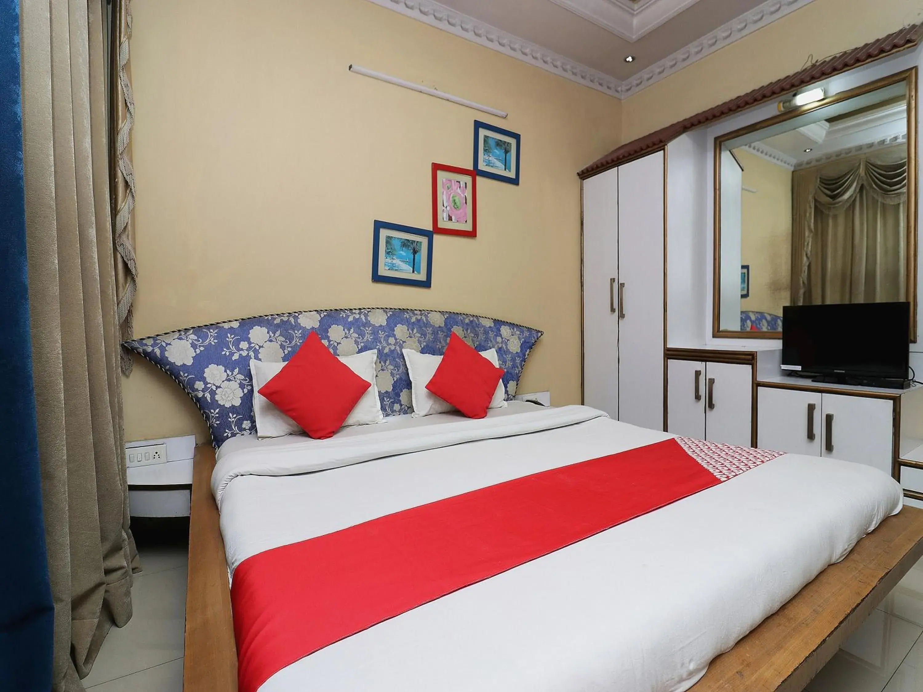 Bedroom, Bed in Super Hotel O Akash Regency Bedroom, Bed in Super Hotel O Akash Regency
