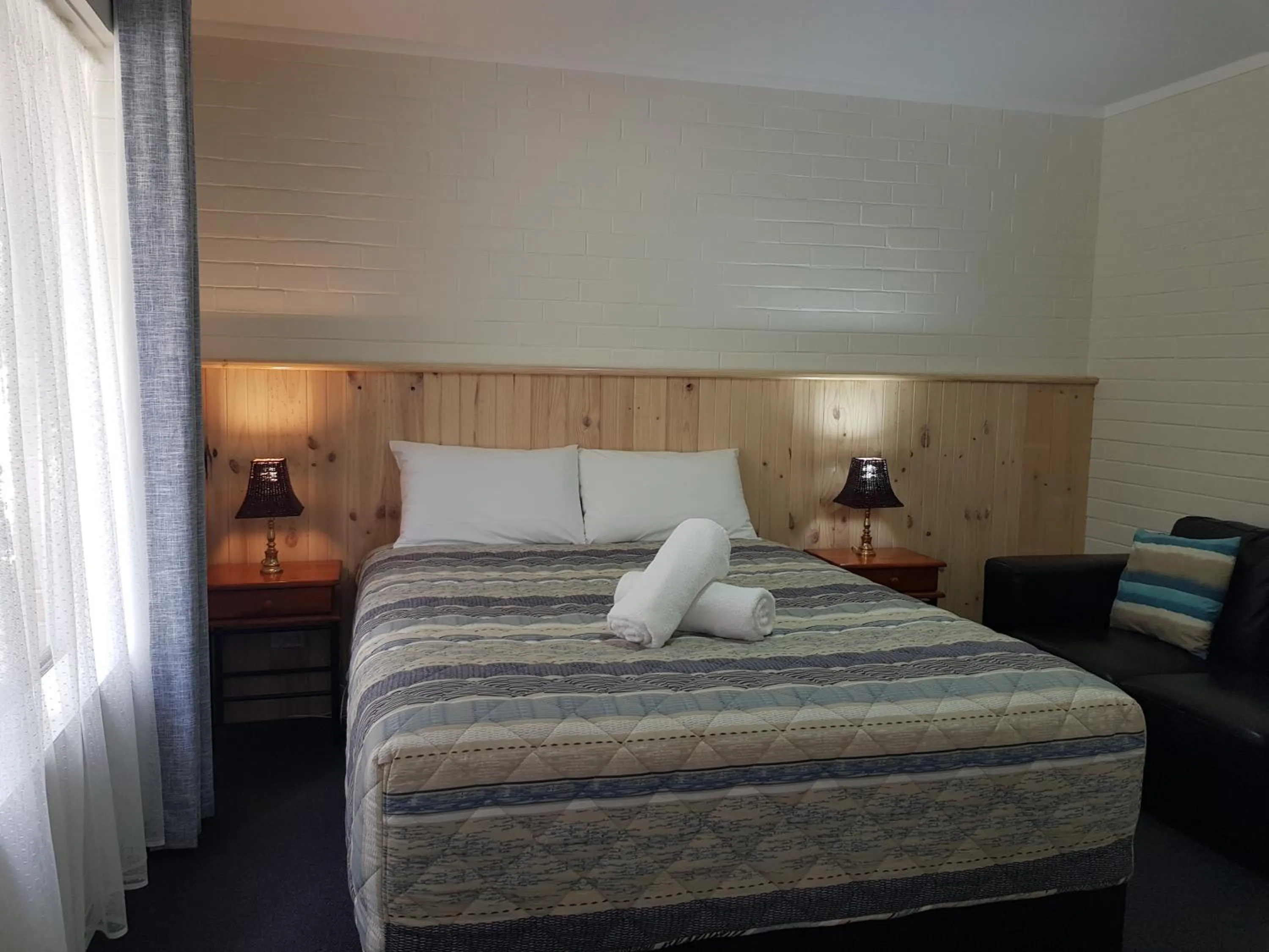 Bedroom, Bed in Grampians View Cottages and Units