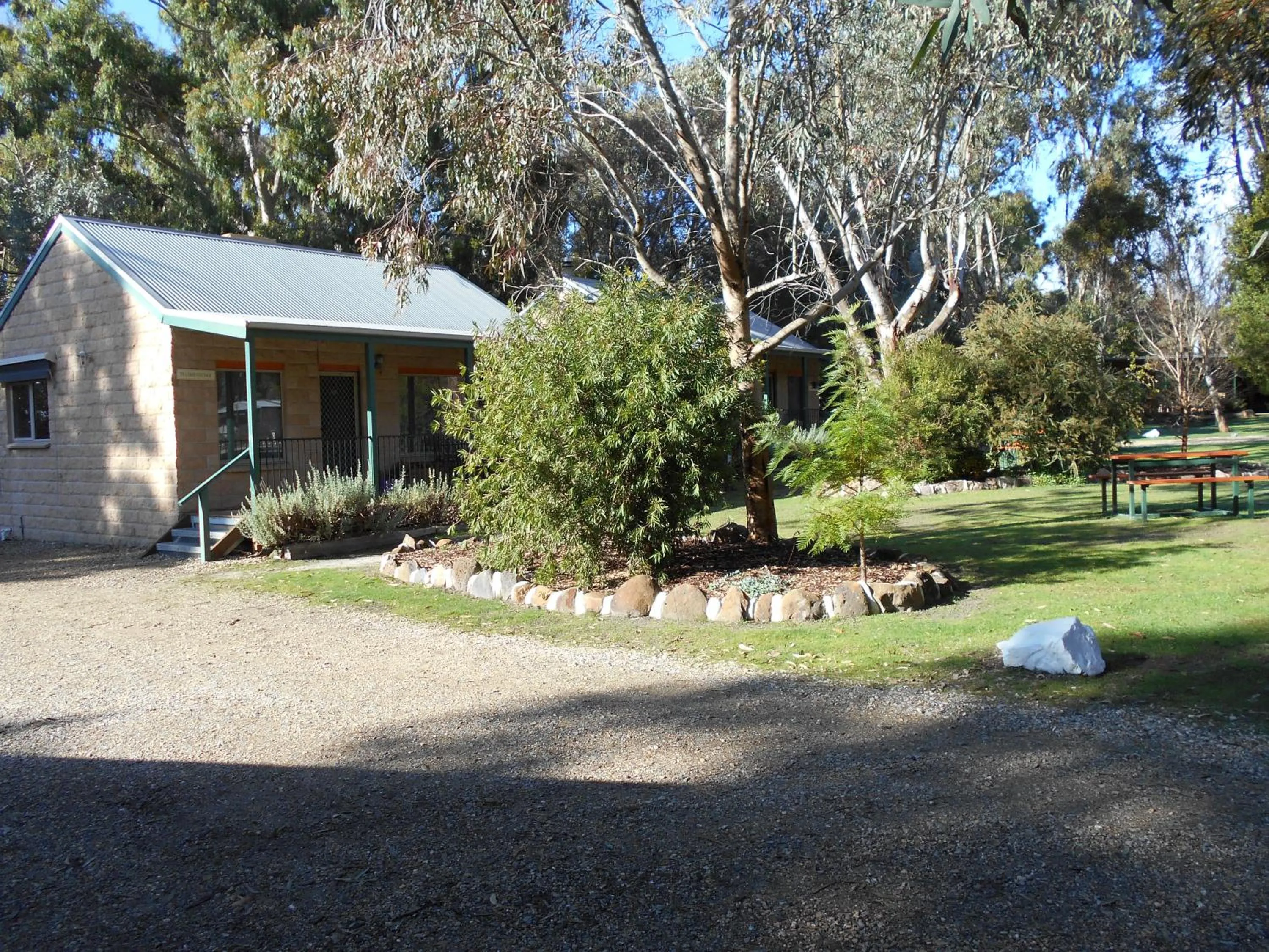 Garden view in Grampians View Cottages and Units
