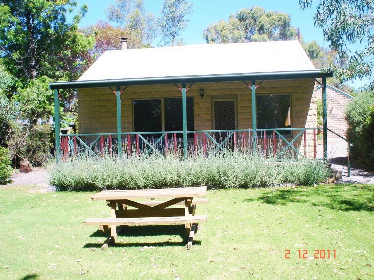 Balcony/Terrace in Grampians View Cottages and Units