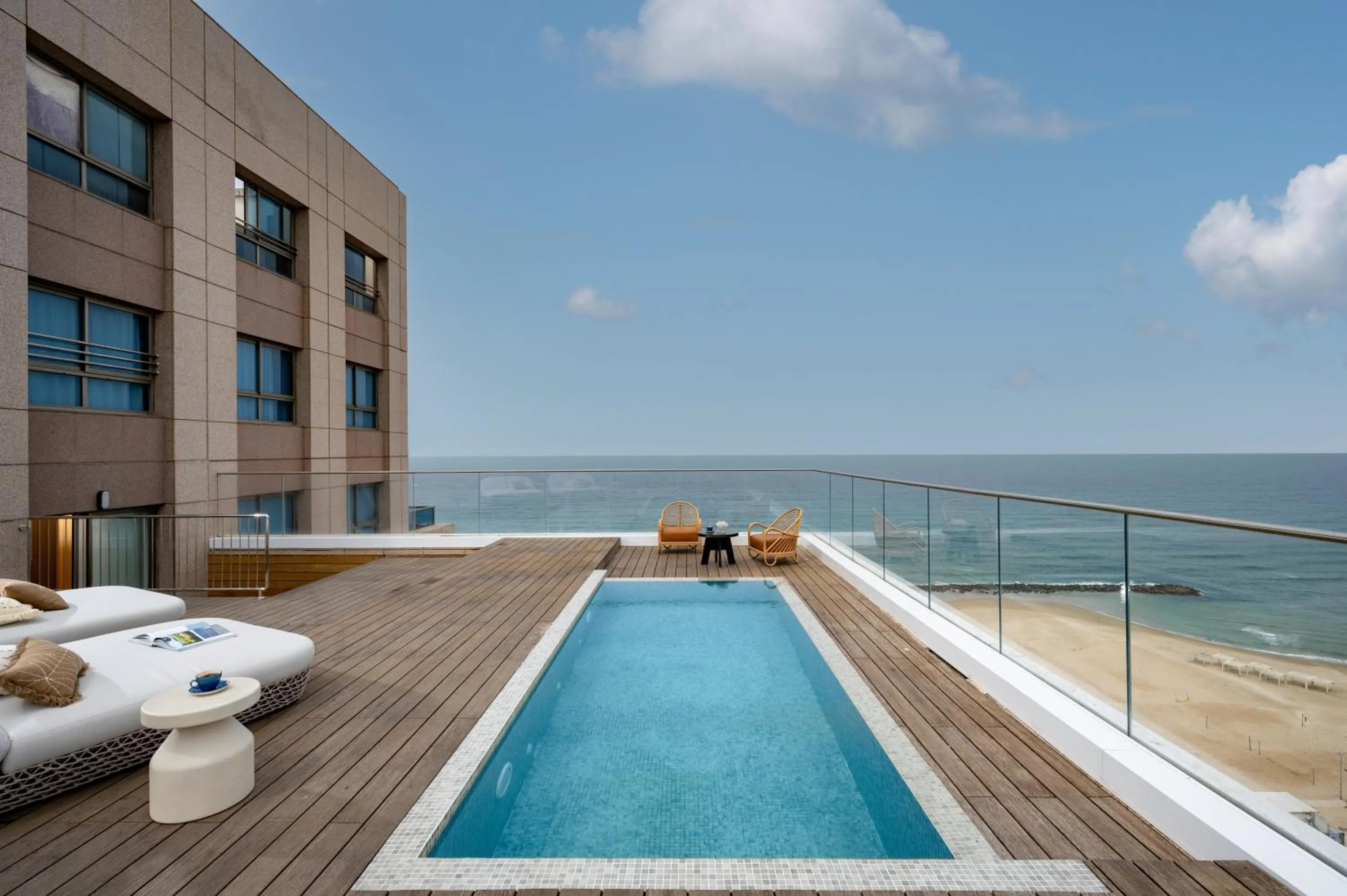 Swimming pool in Leonardo Plaza Haifa