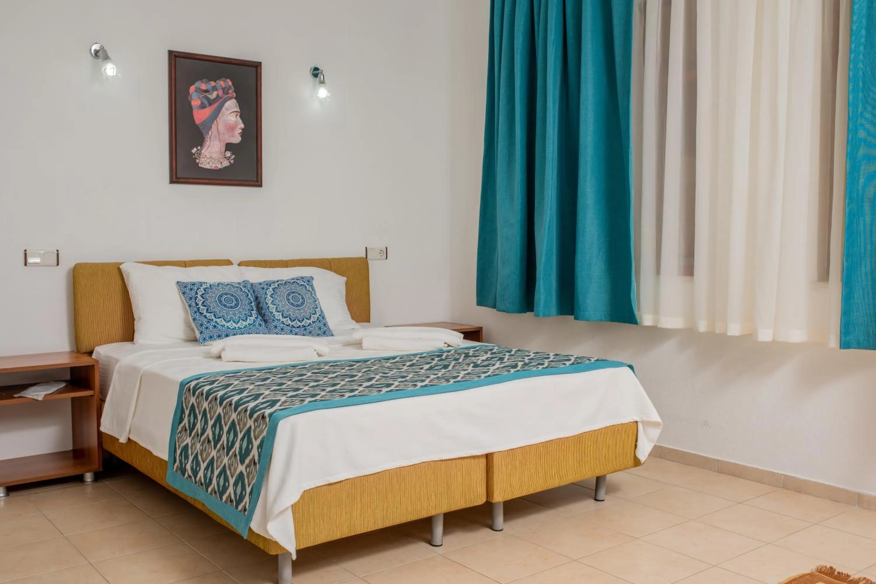 Bed in San Simon Hotel