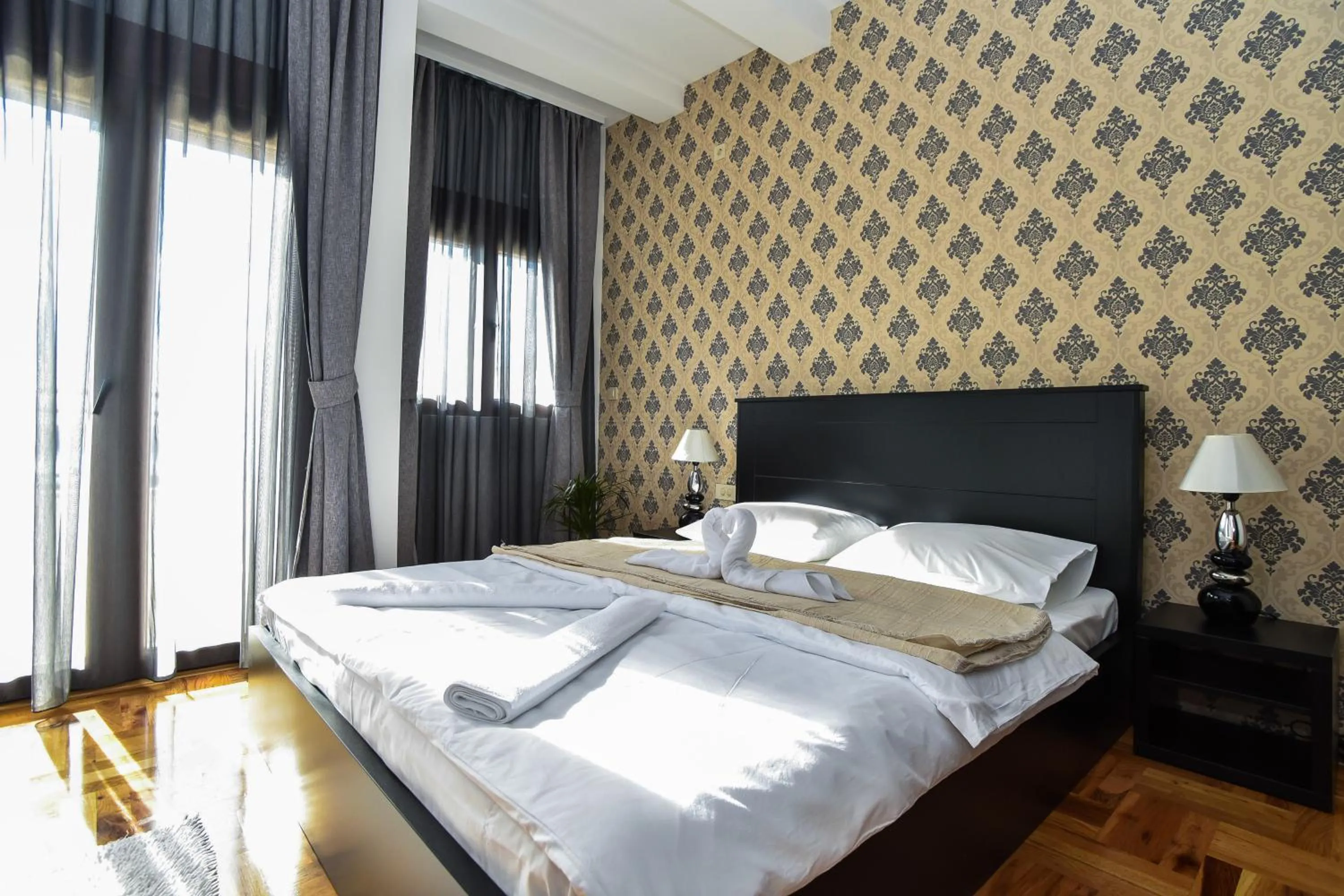 Bed in Vistamar Hotel & Apartments
