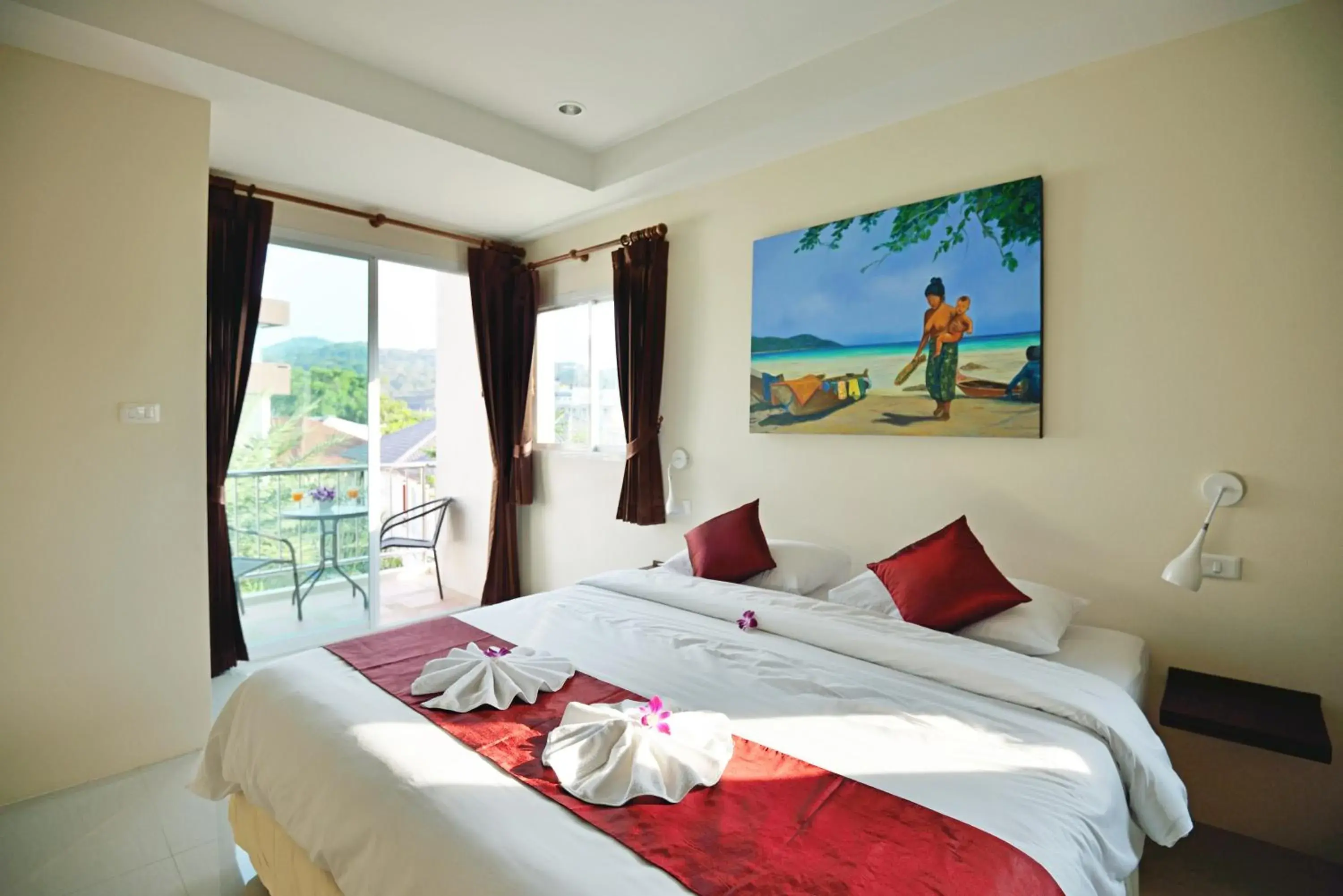 Bedroom, Bed in At Kamala Hotel Bedroom, Bed in At Kamala Hotel