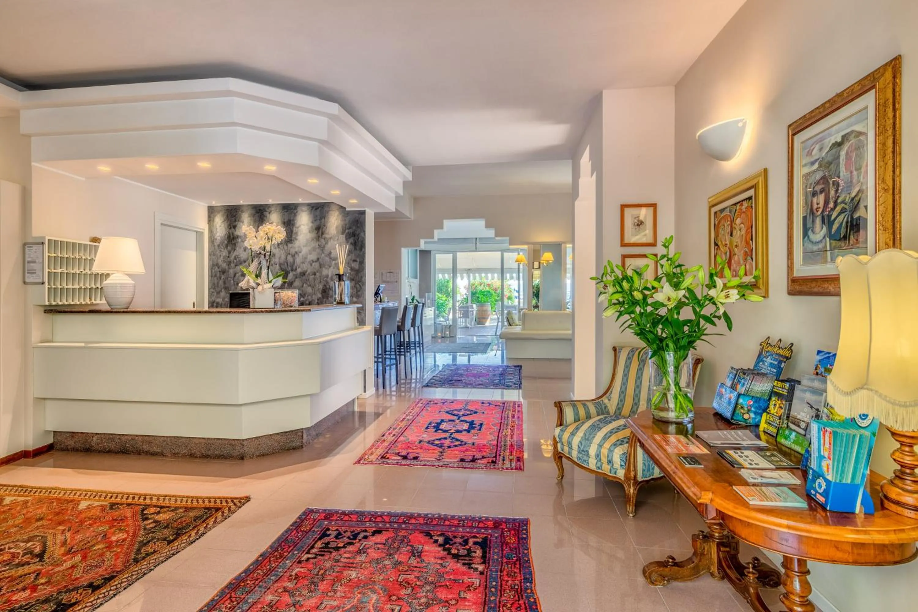 Lobby or reception in Hotel Parioli