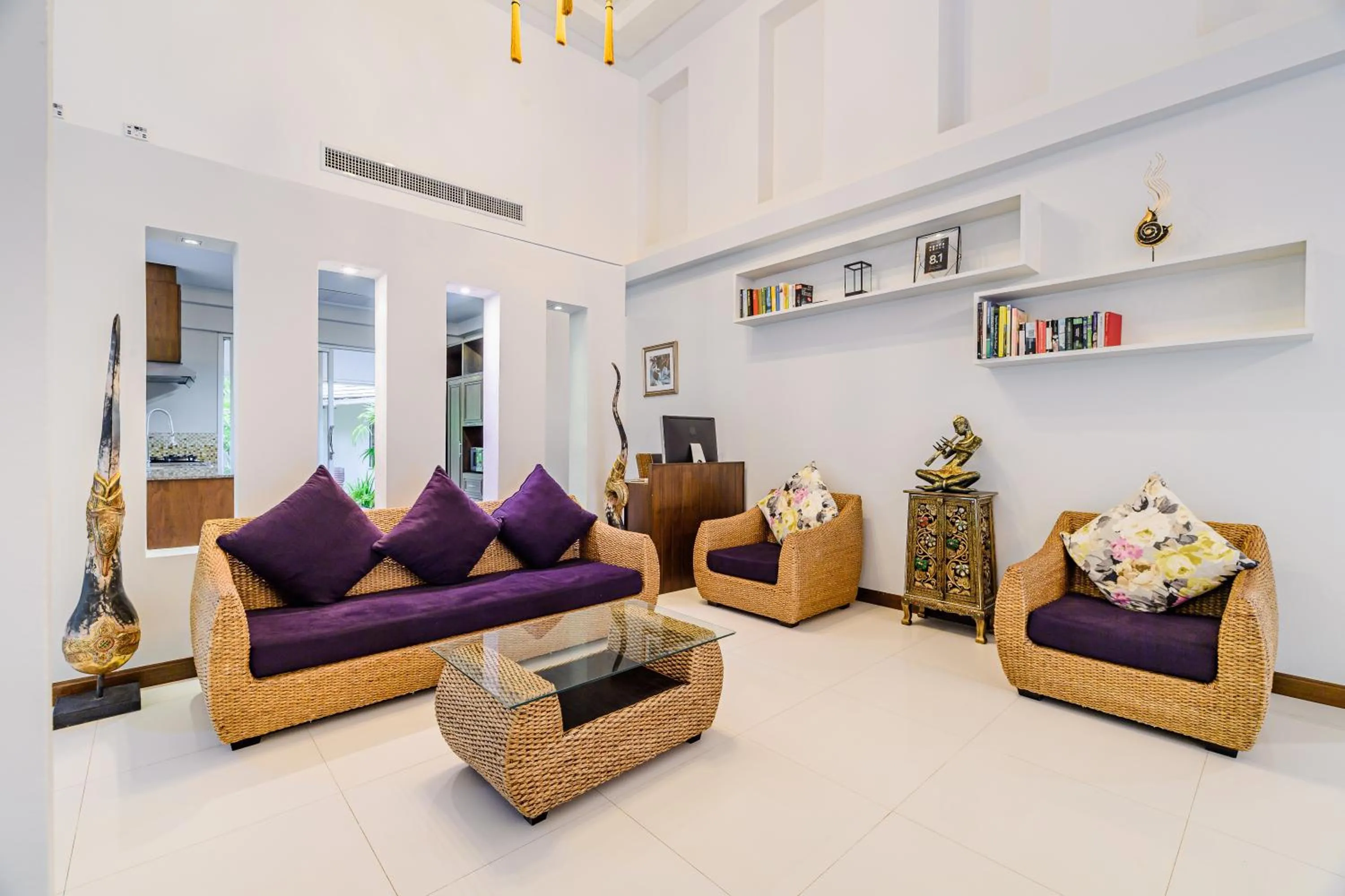 Seating area in Villa Pimmada