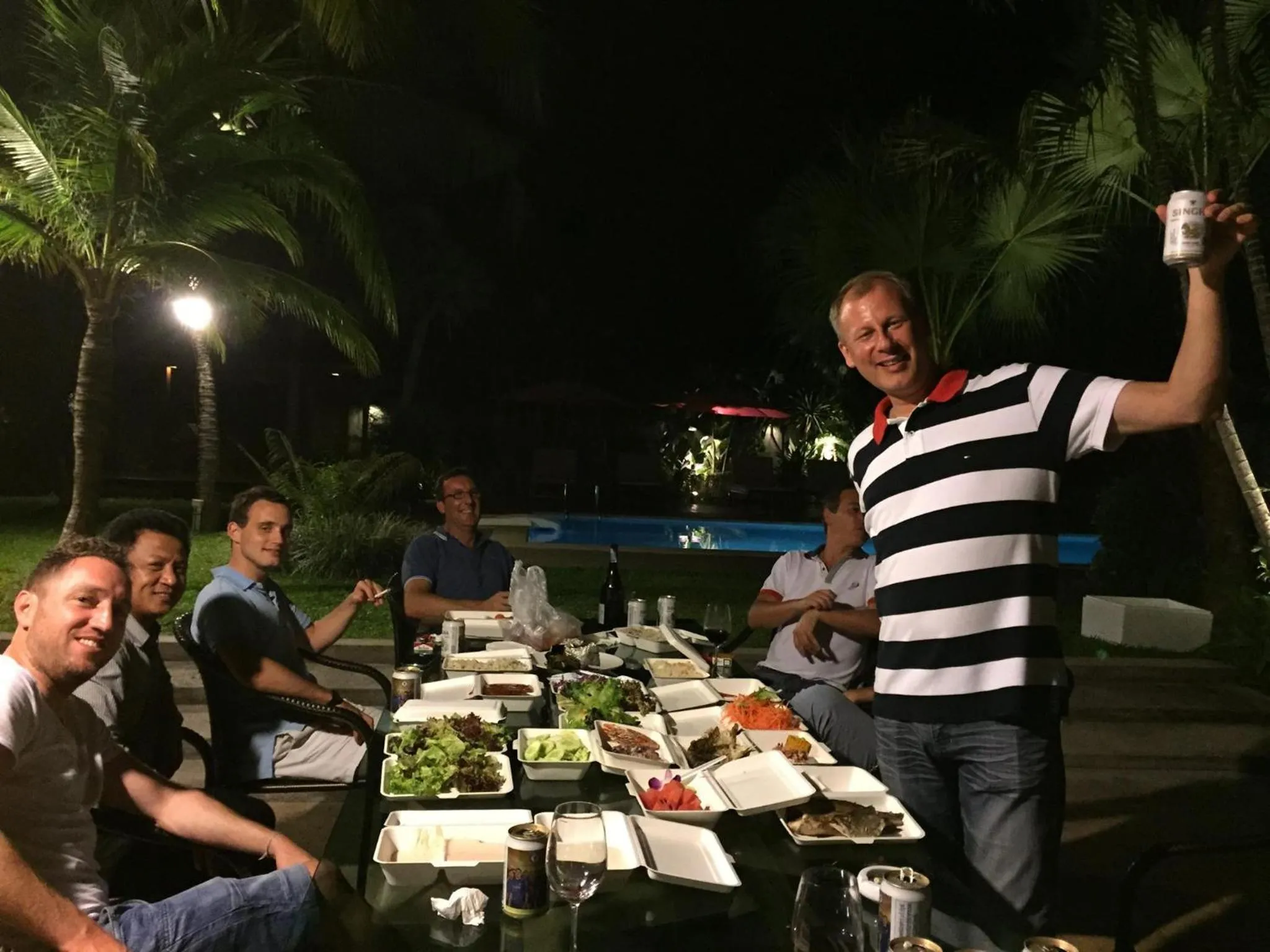 Dinner in Villa Pimmada