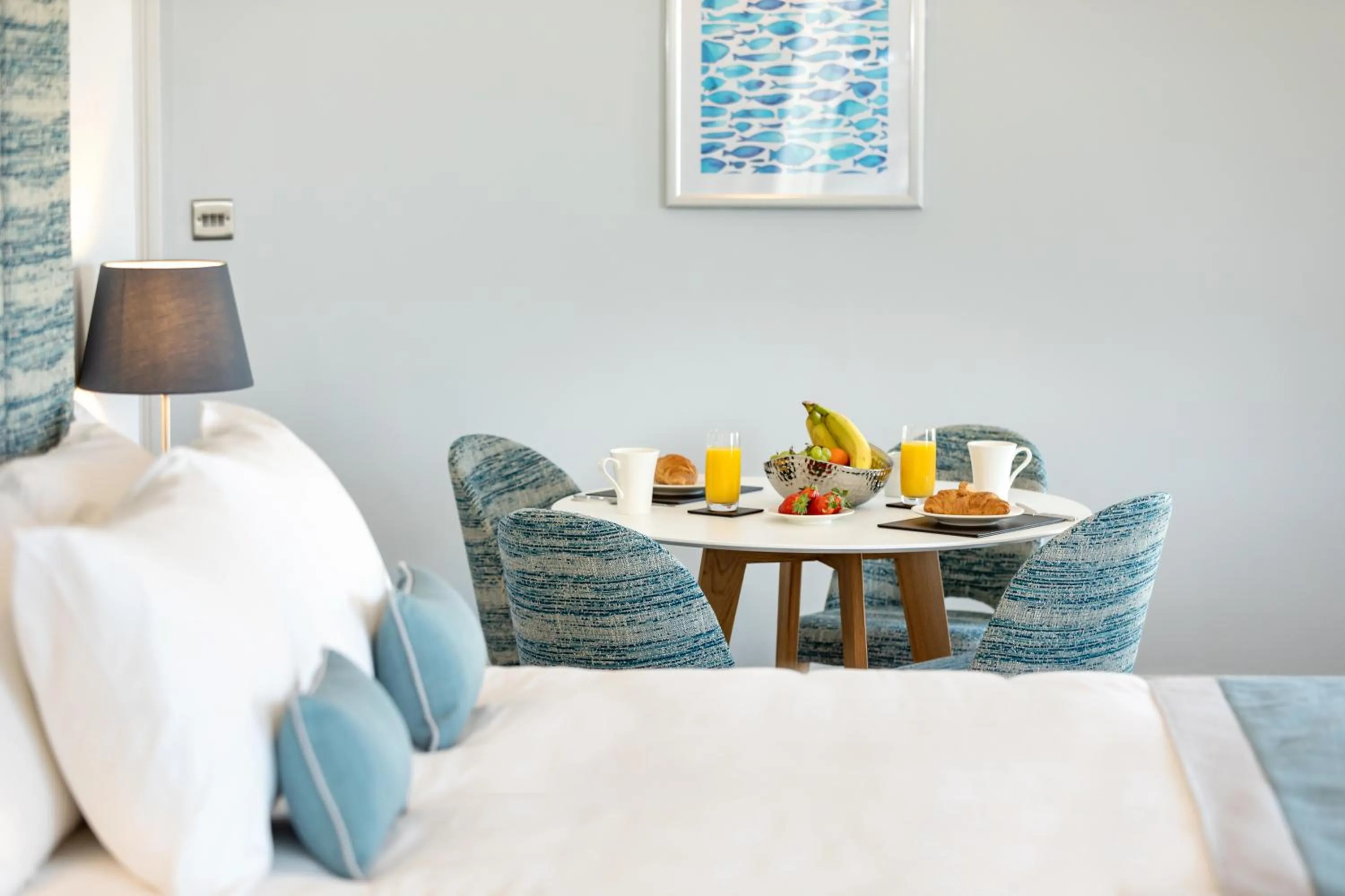 Bed in Sandhills Apartments, Mudeford