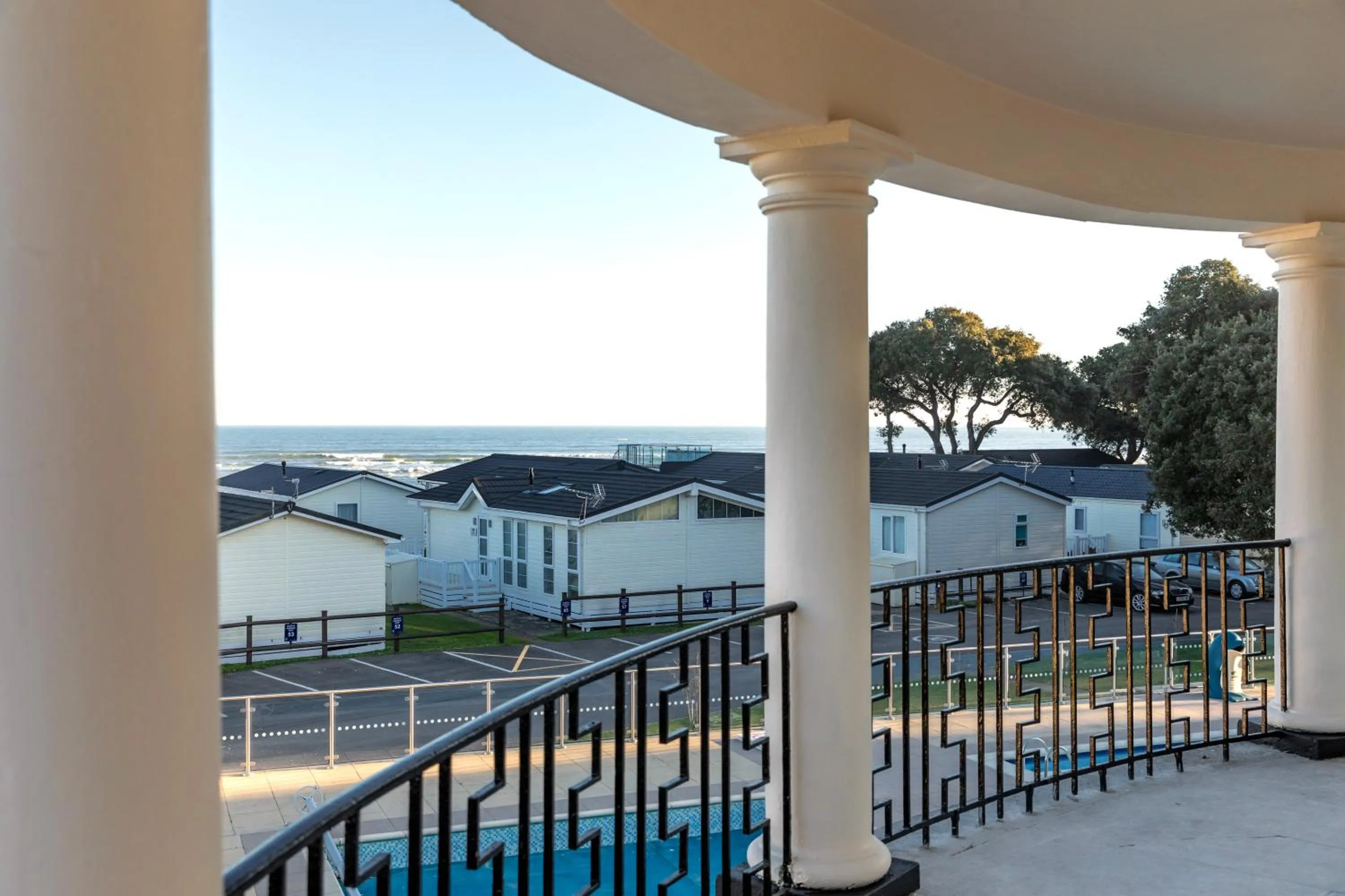 Patio in Sandhills Apartments, Mudeford