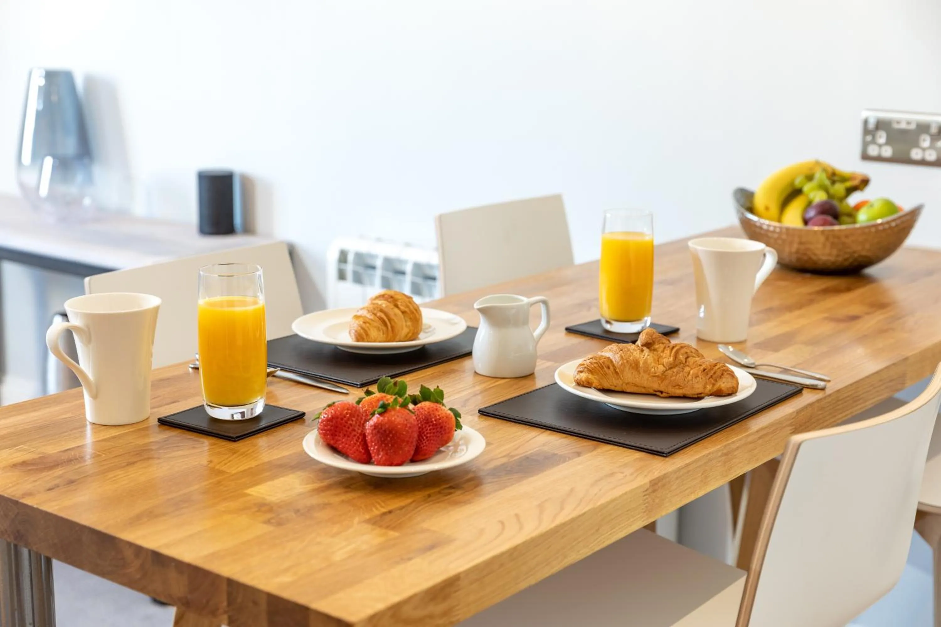 Dining area in Sandhills Apartments, Mudeford