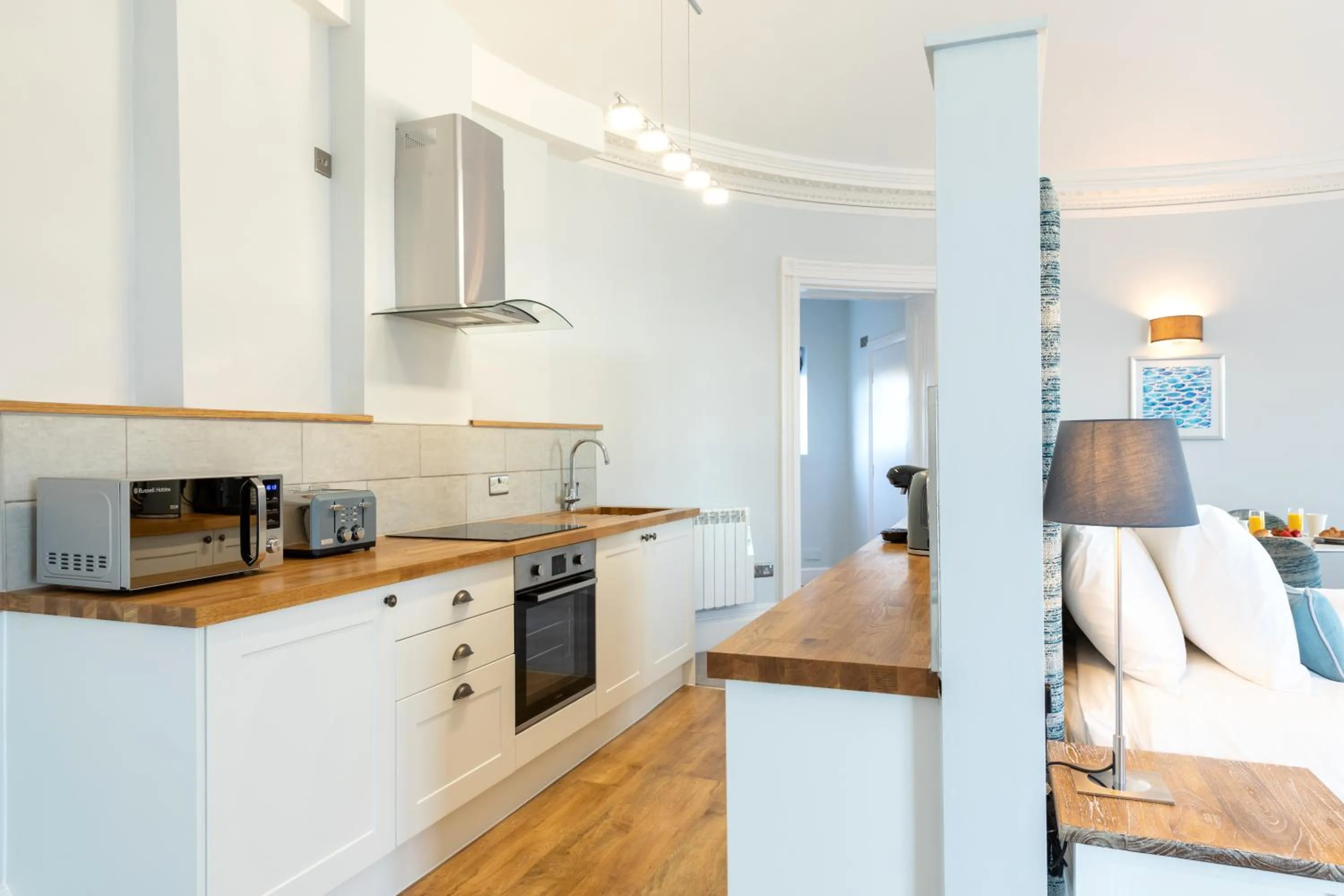 Kitchen or kitchenette in Sandhills Apartments, Mudeford