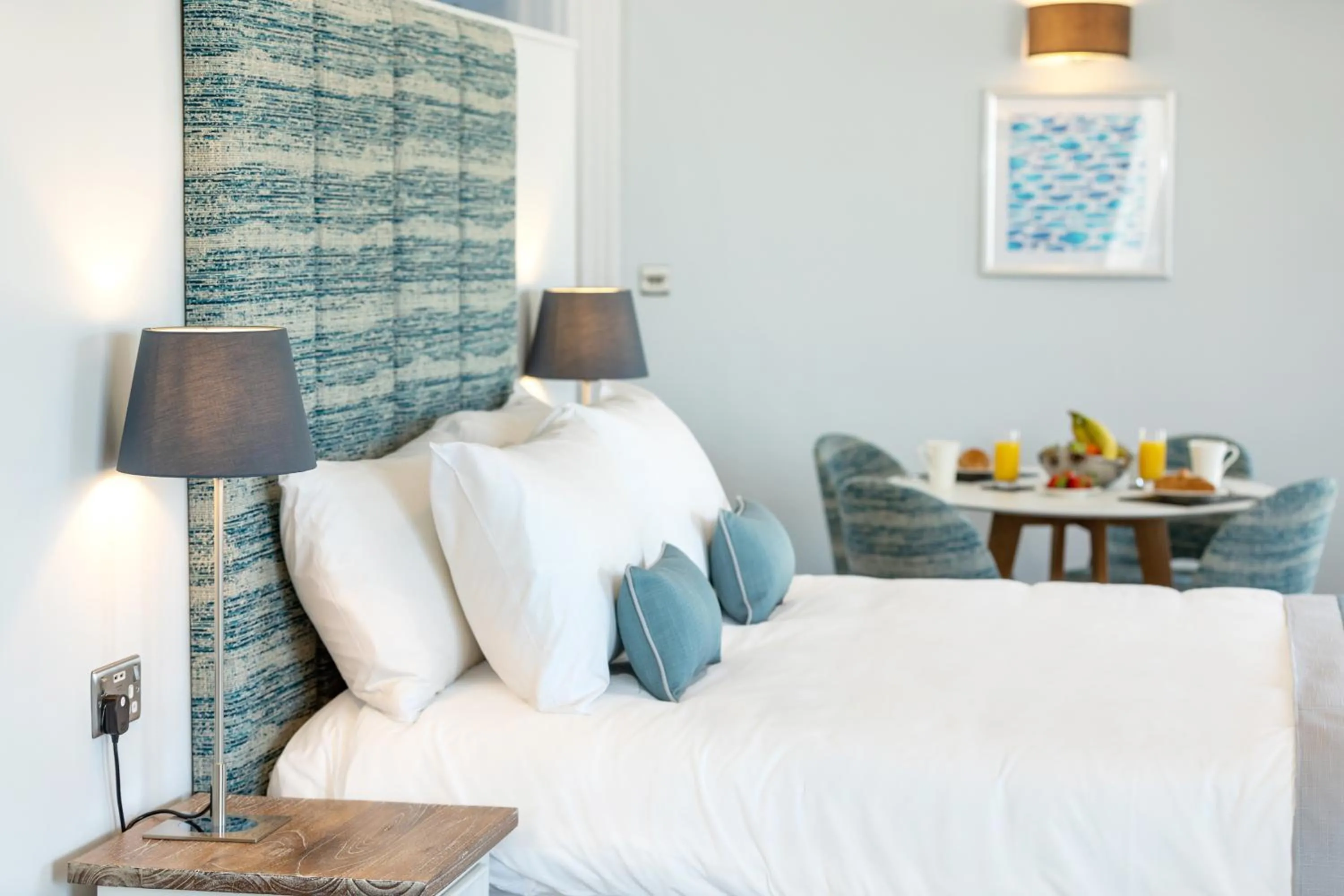Bed in Sandhills Apartments, Mudeford