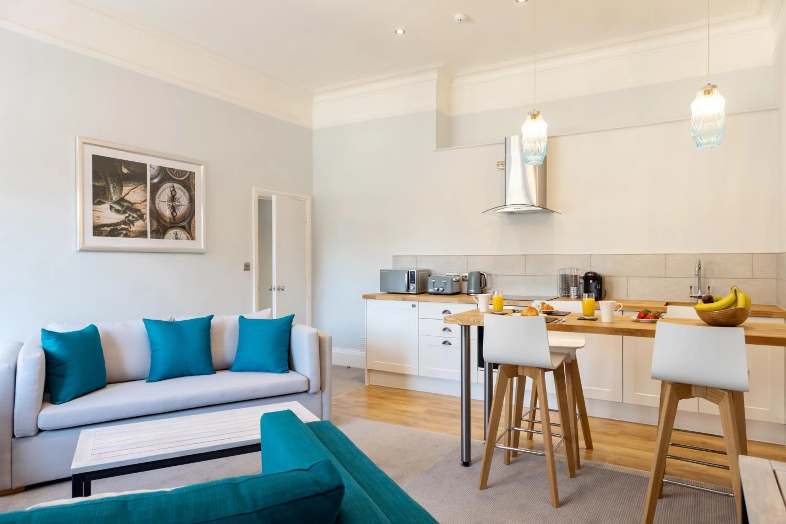Coffee/tea facilities in Sandhills Apartments, Mudeford